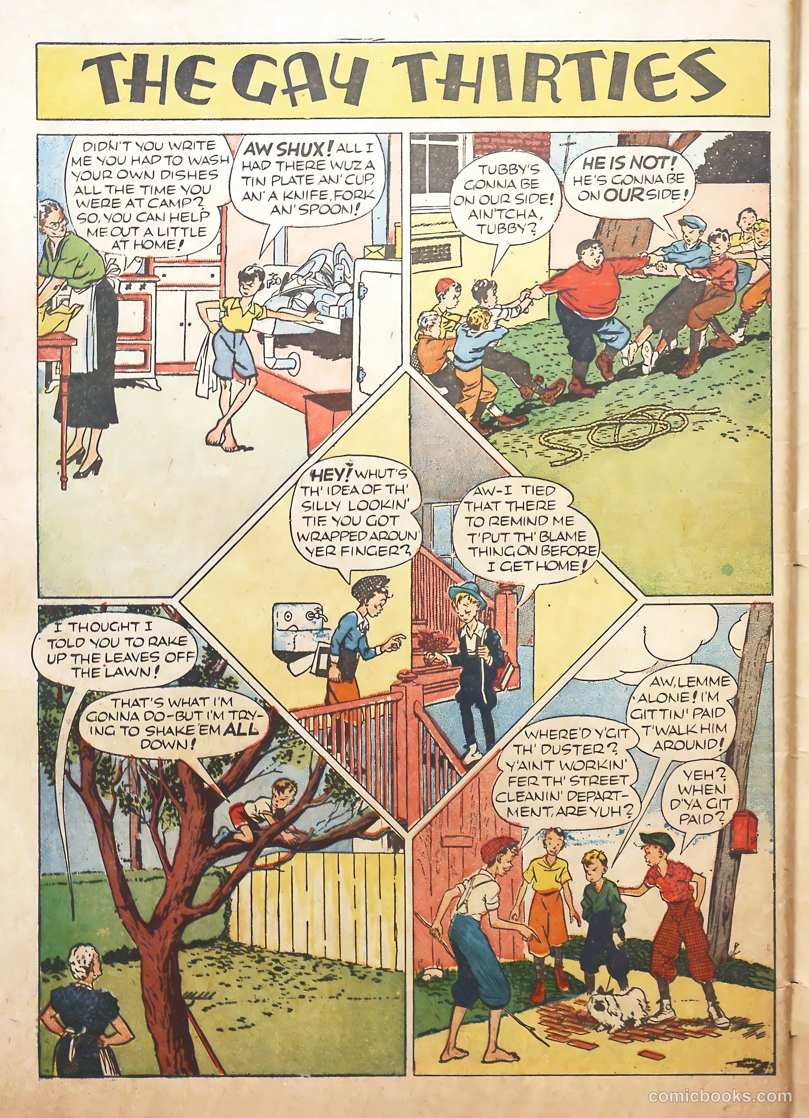Famous Funnies #63 (1939) — page 59 of 64