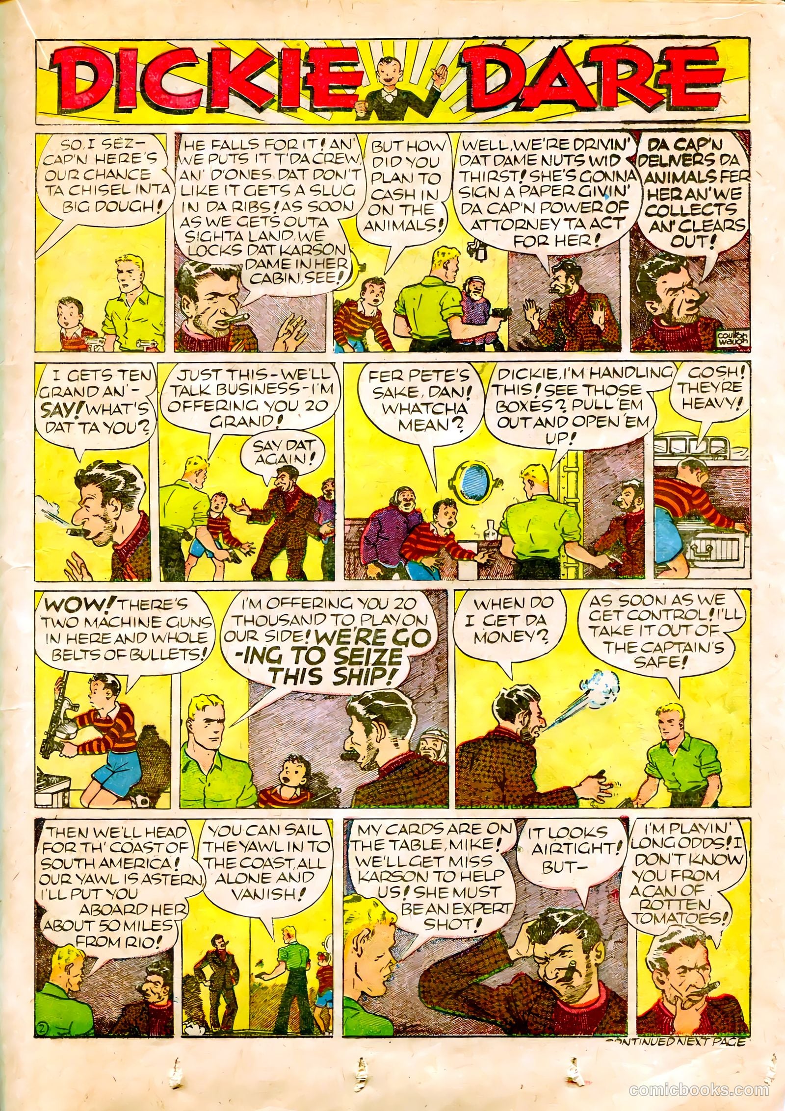 Famous Funnies #64 (1939) — page 23 of 63