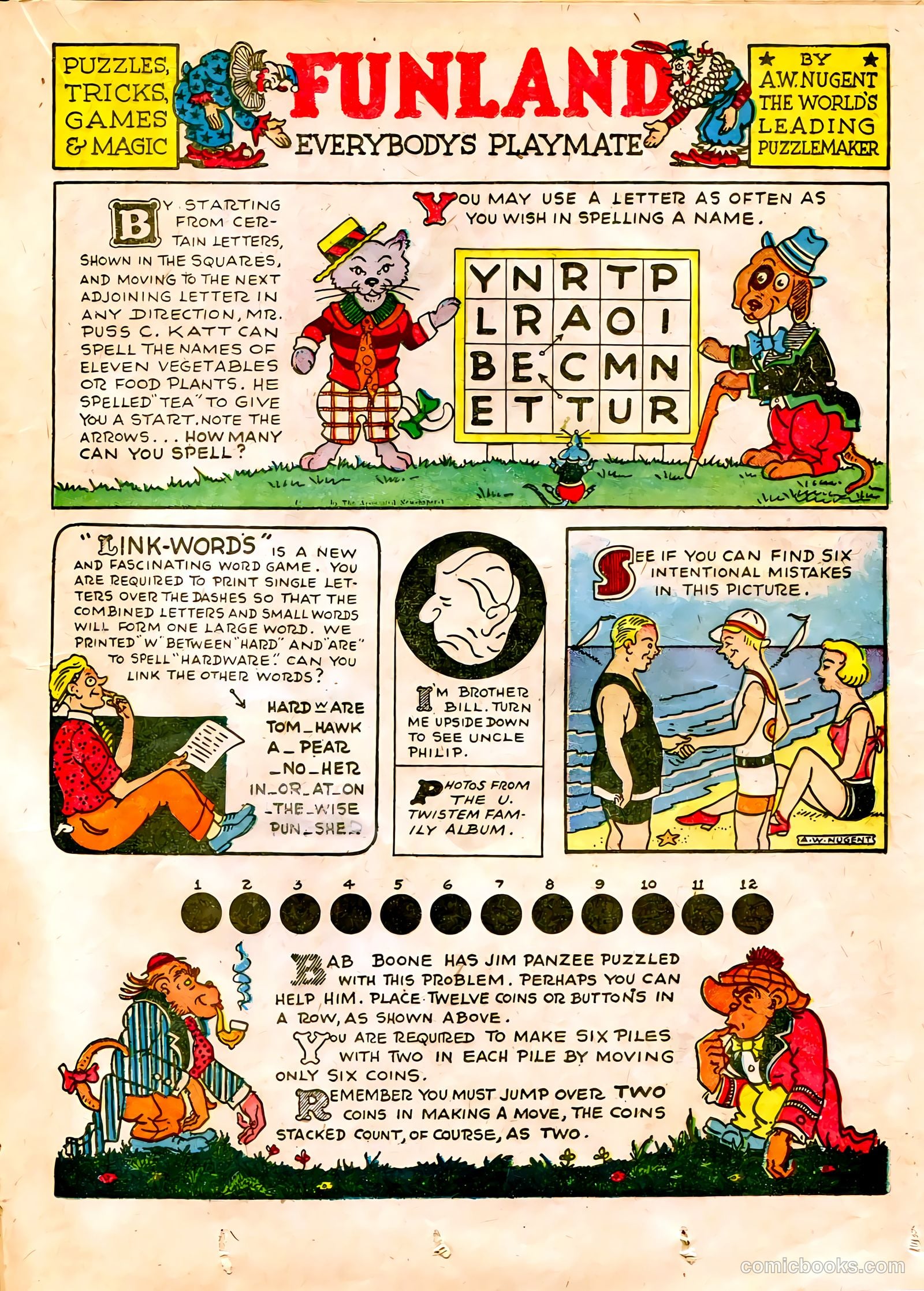 Famous Funnies #64 (1939) — page 29 of 63