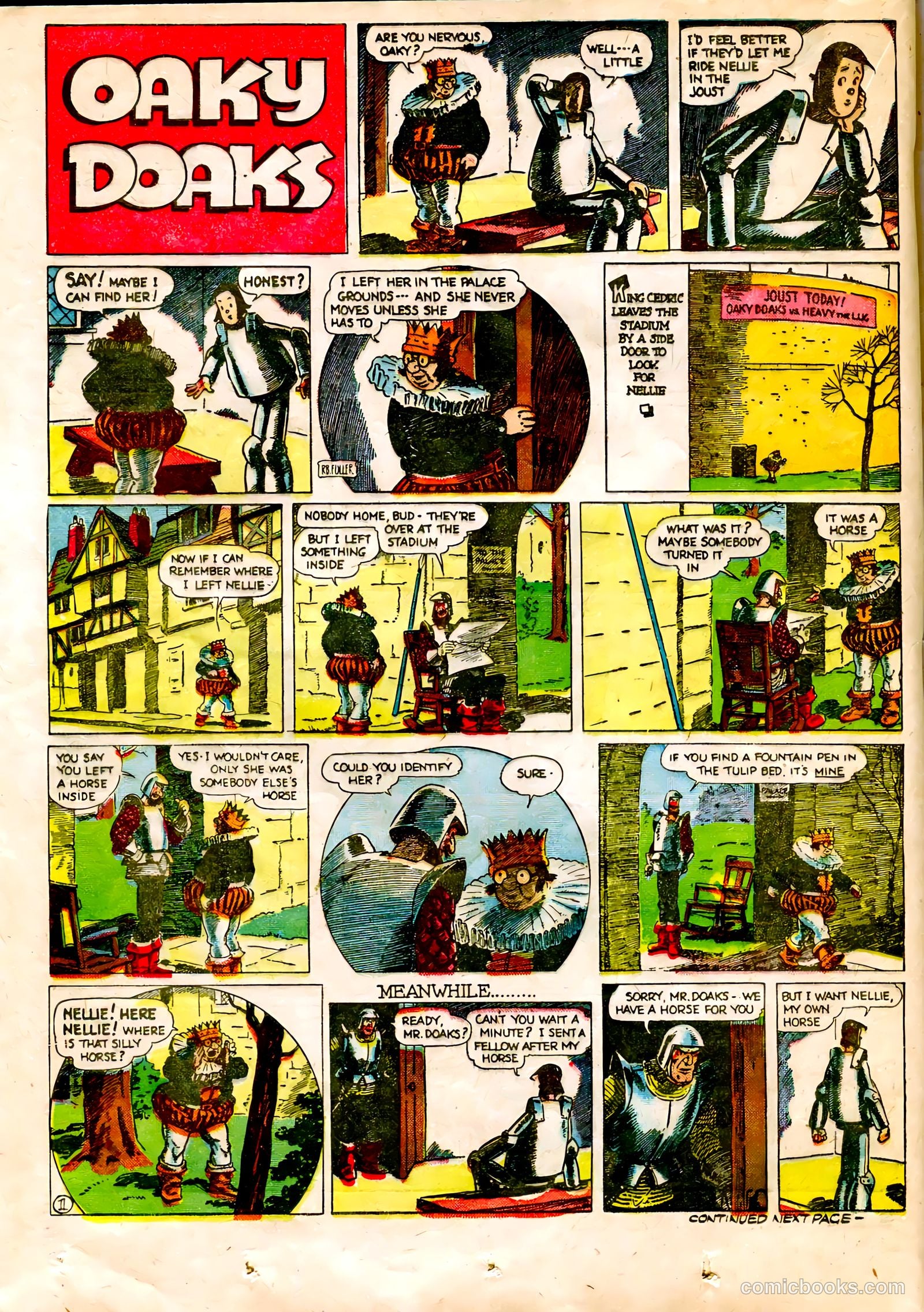 Famous Funnies #64 (1939) — page 33 of 63