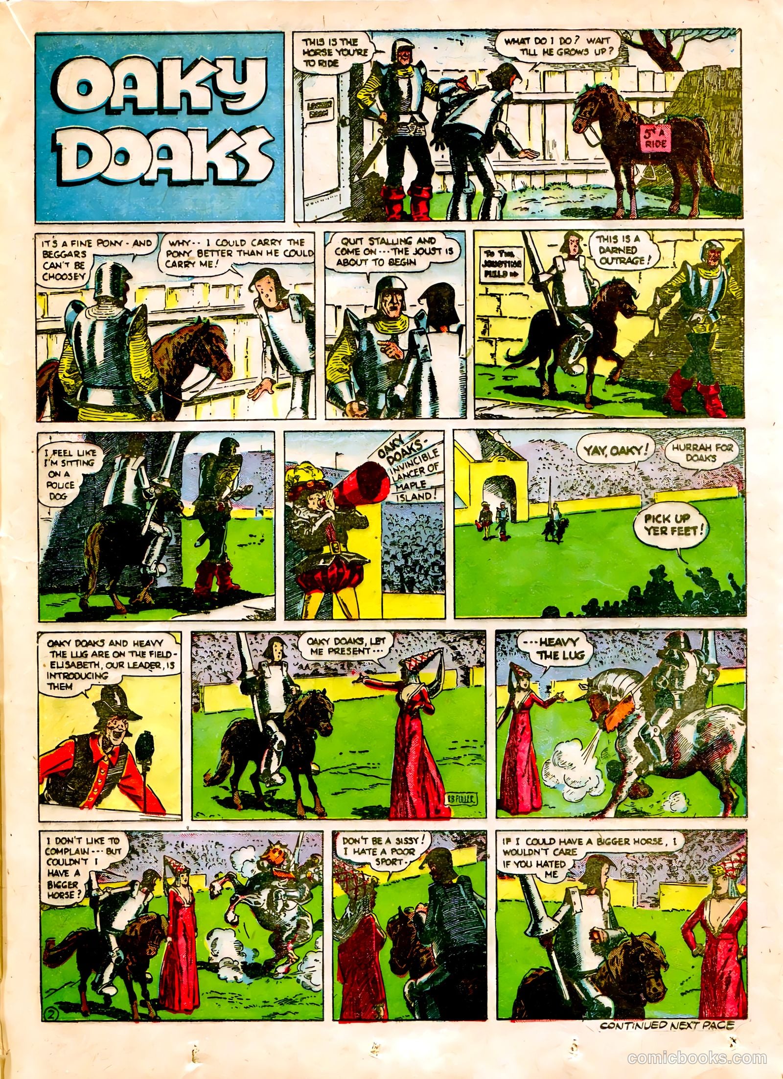 Famous Funnies #64 (1939) — page 34 of 63
