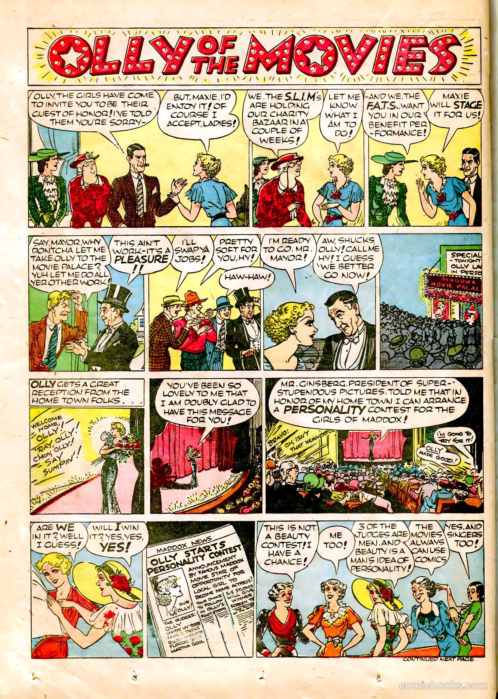 Famous Funnies #64 (1939) — page 39 of 63