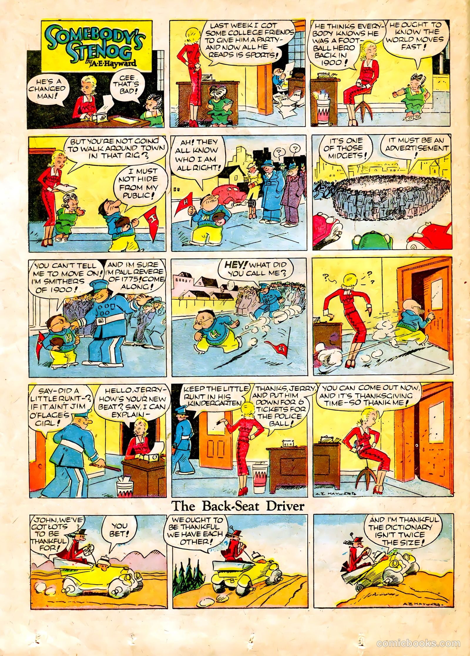 Famous Funnies #64 (1939) — page 43 of 63