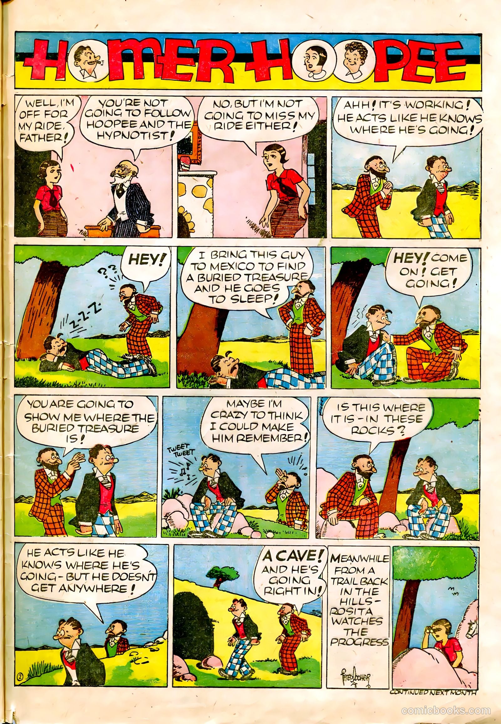 Famous Funnies #64 (1939) — page 58 of 63