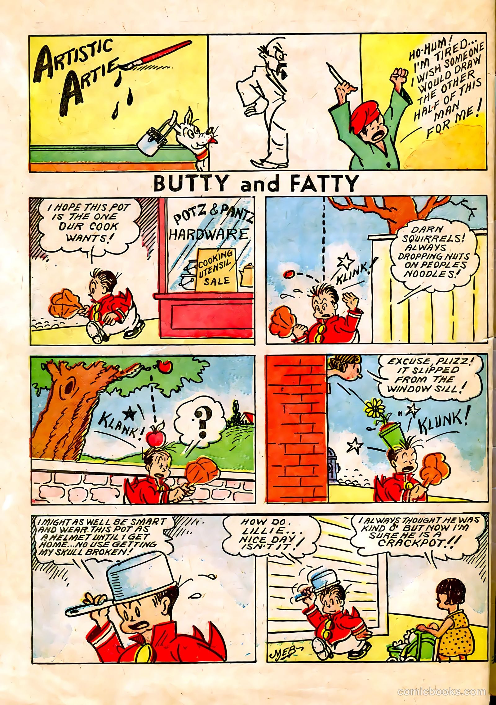 Famous Funnies #64 (1939) — page 59 of 63