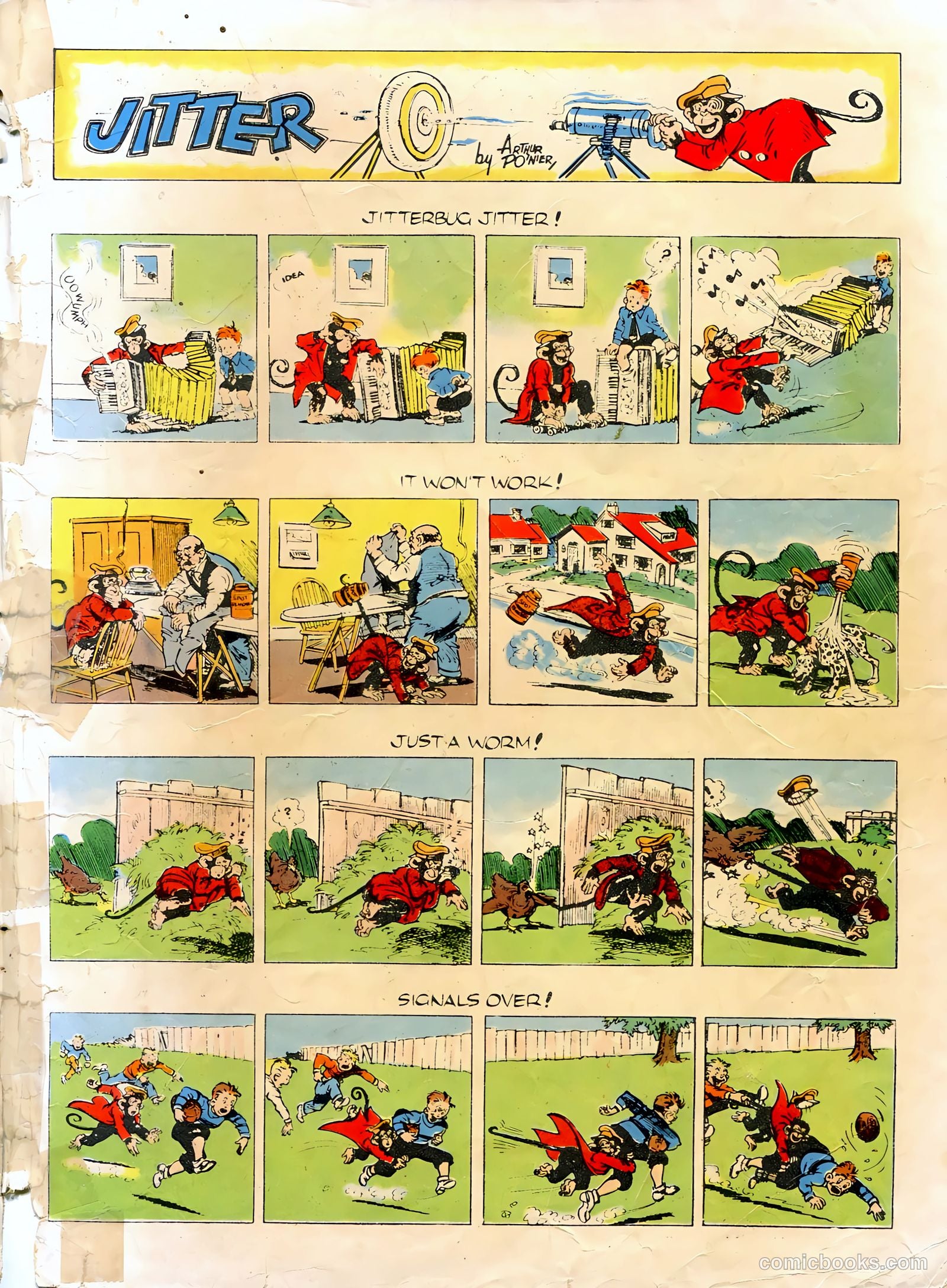 Famous Funnies #64 (1939) — page 62 of 63