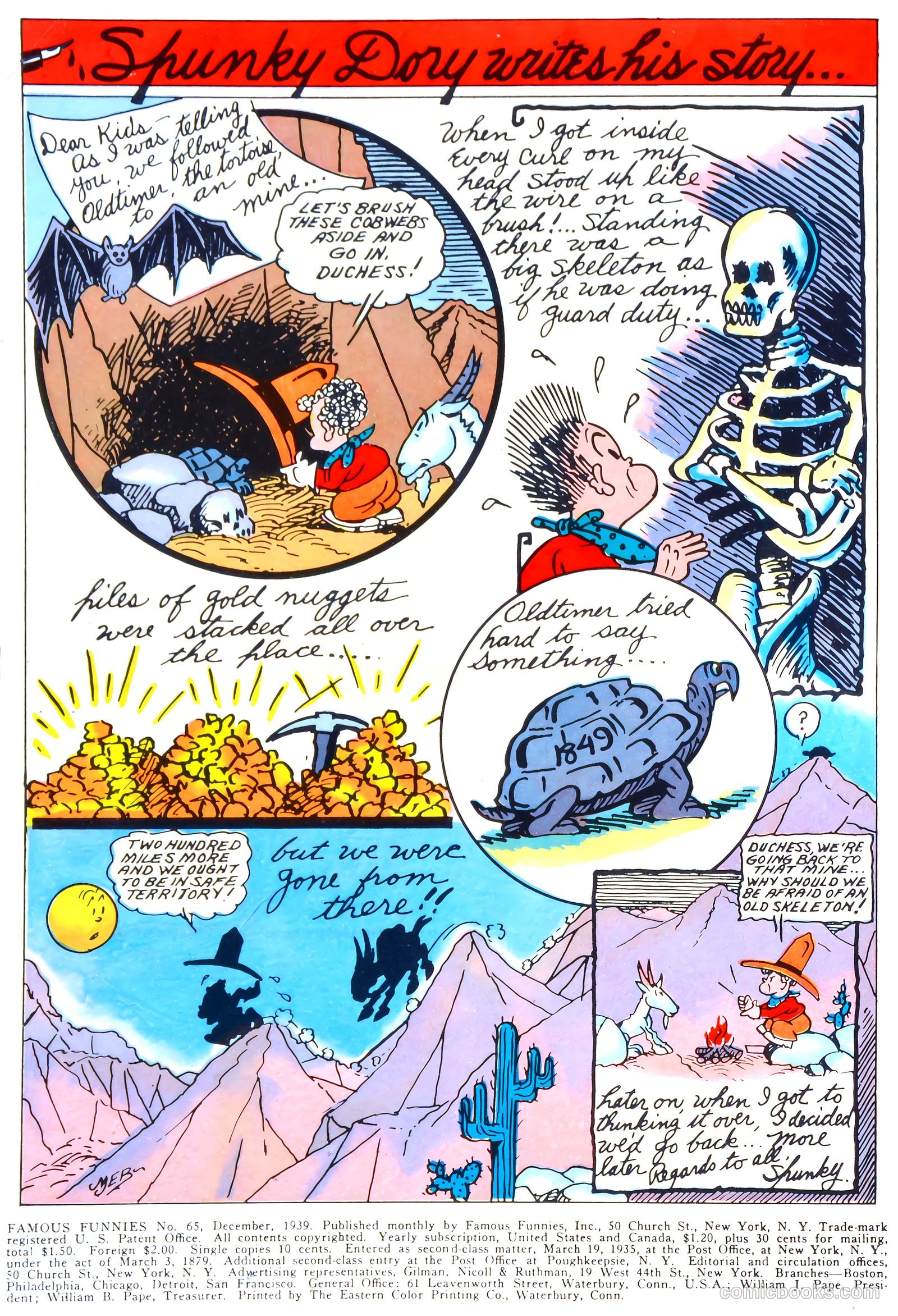 Famous Funnies #65 (1939) — page 2 of 62