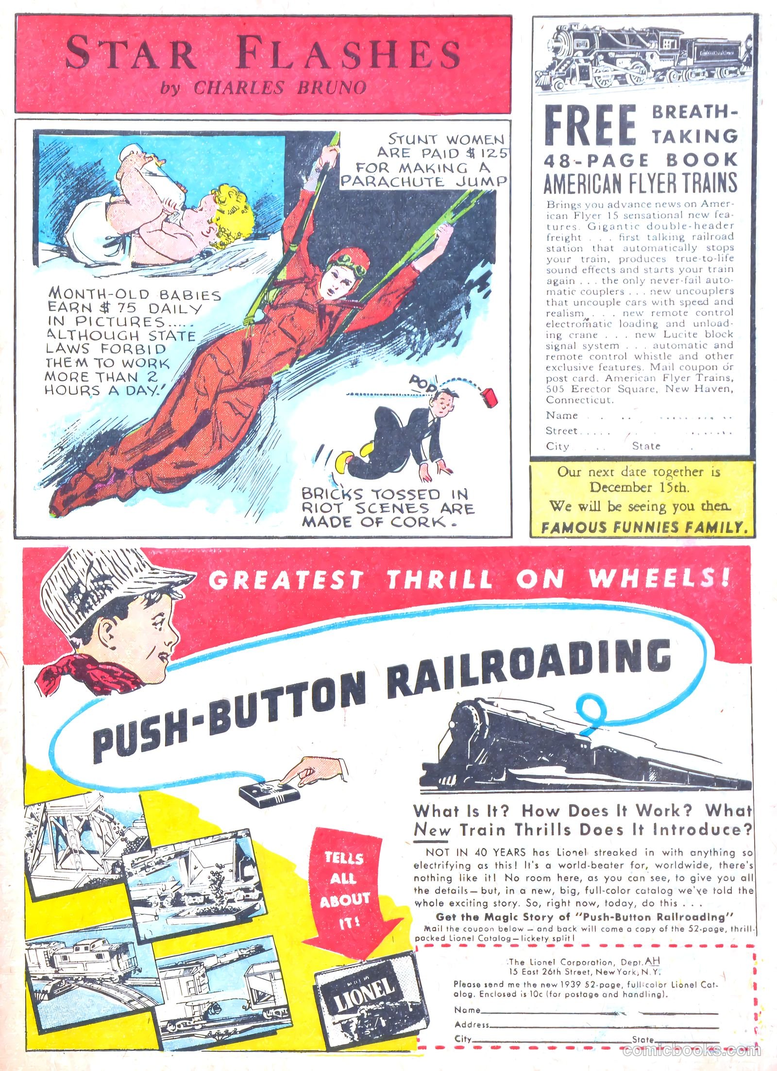 Famous Funnies #65 (1939) — page 3 of 62