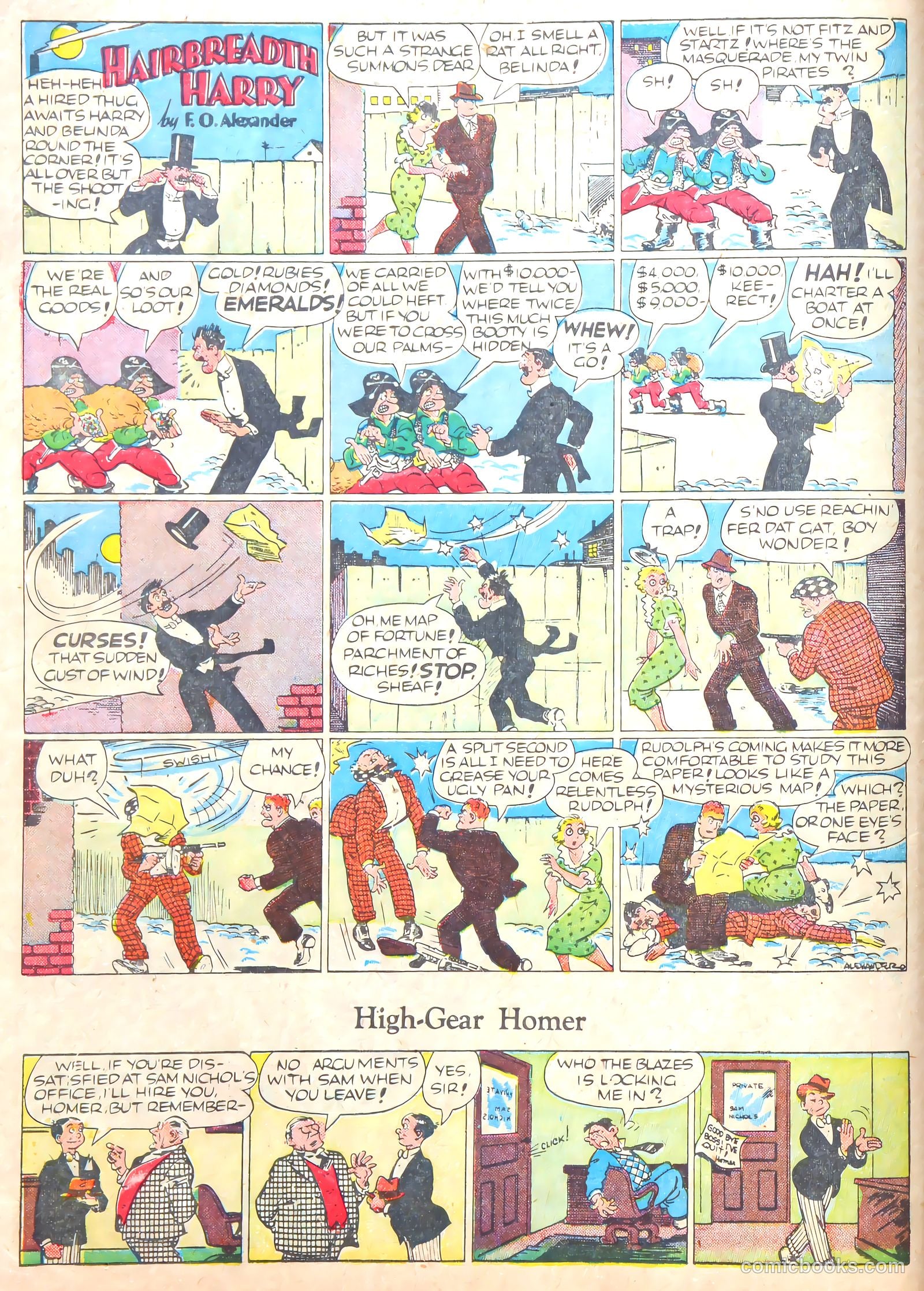 Famous Funnies #65 (1939) — page 16 of 62