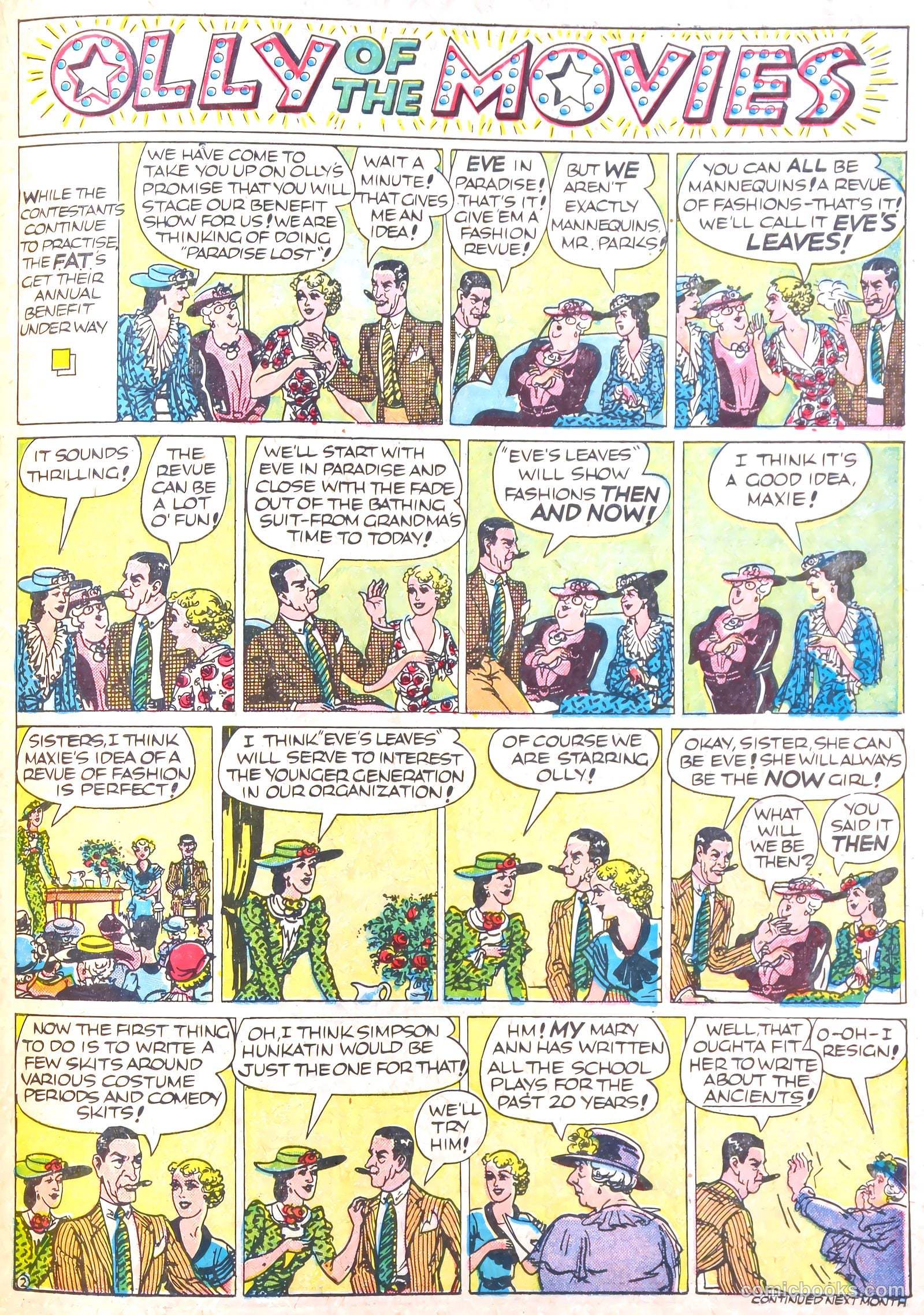 Famous Funnies #65 (1939) — page 40 of 62