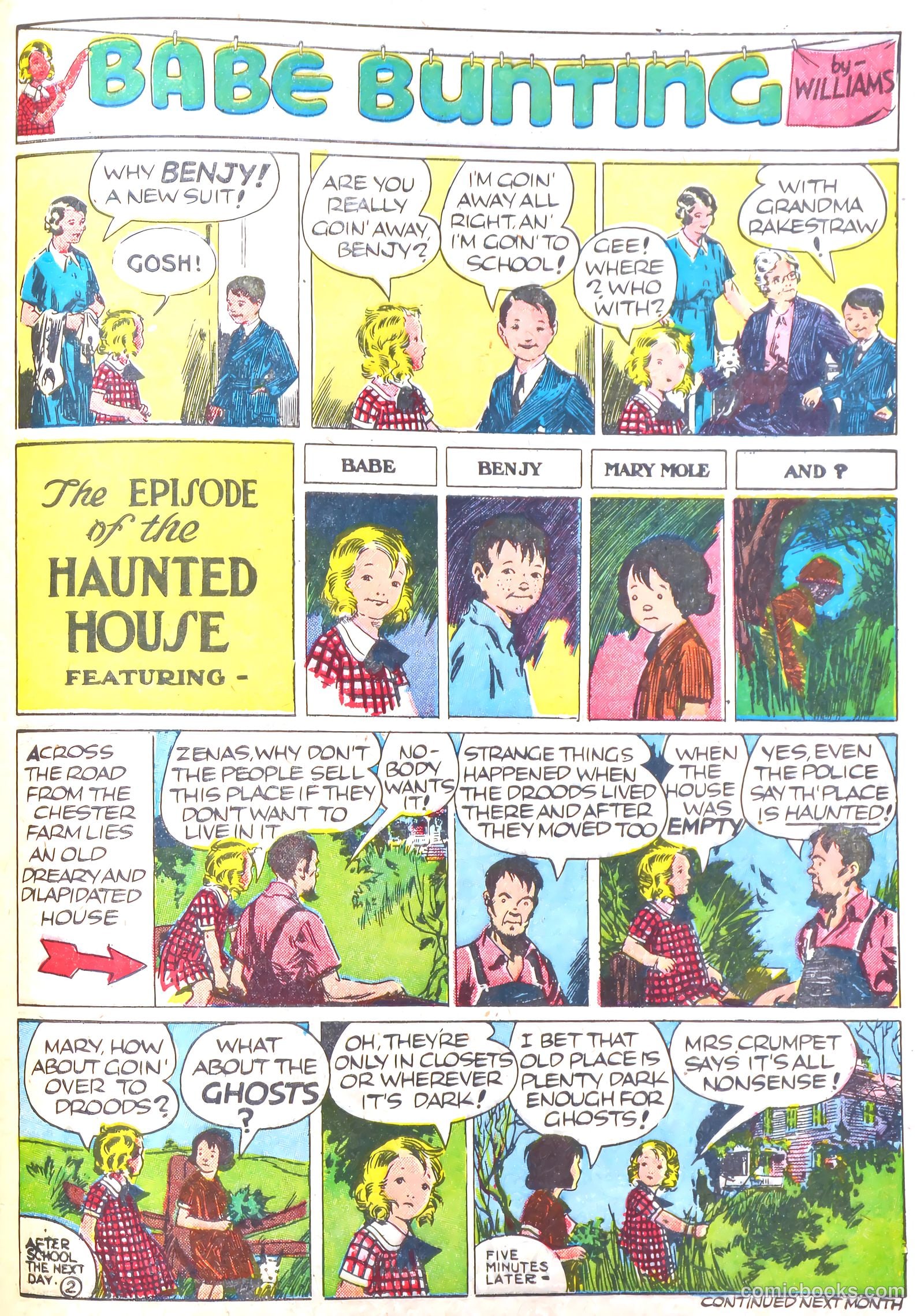 Famous Funnies #65 (1939) — page 50 of 62