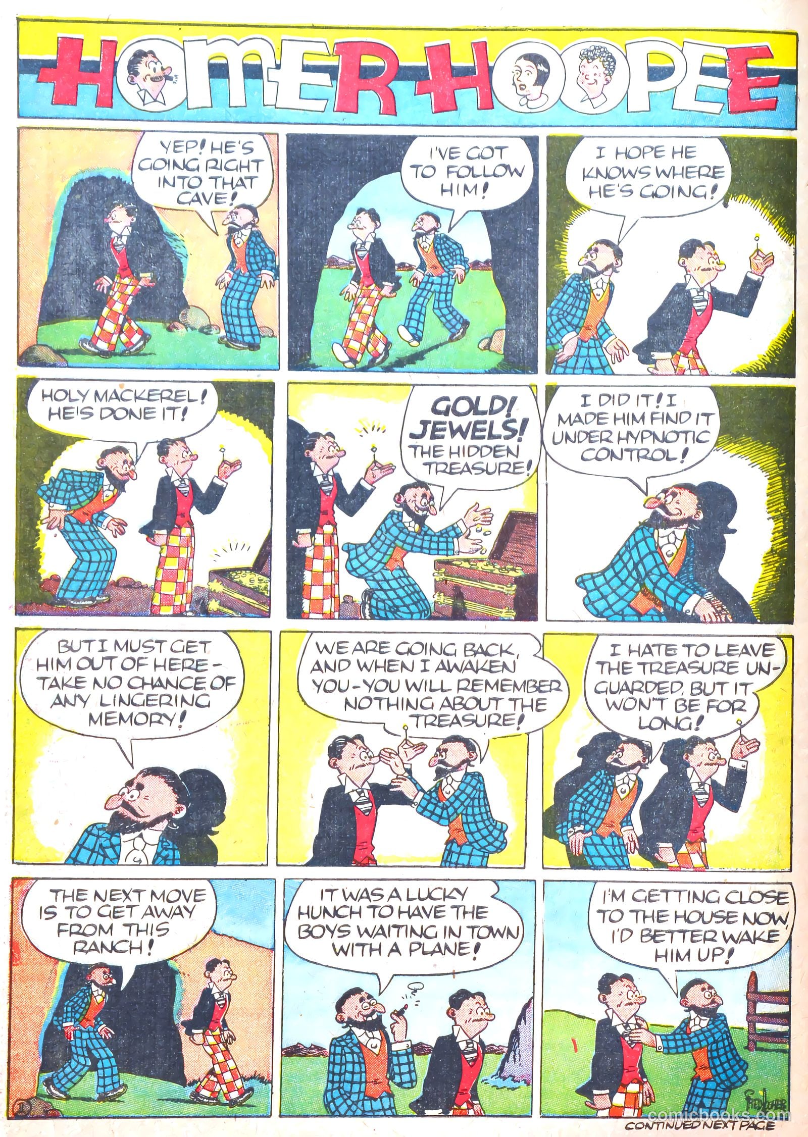Famous Funnies #65 (1939) — page 56 of 62