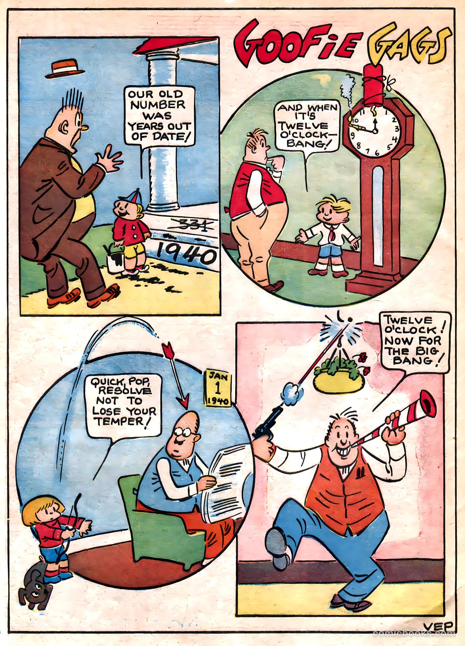 Famous Funnies #66 (1940) — page 4 of 64