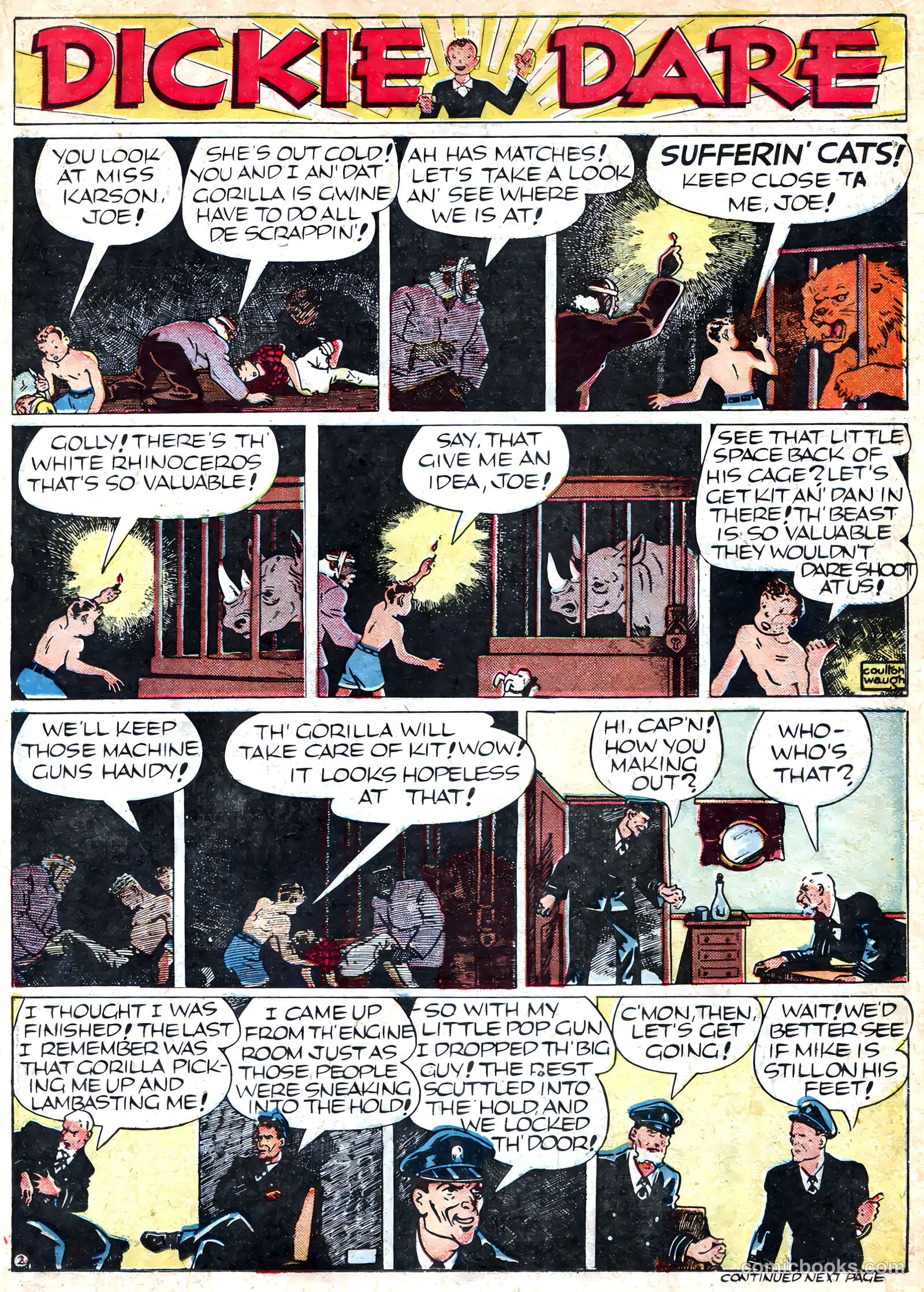 Famous Funnies #66 (1940) — page 21 of 64