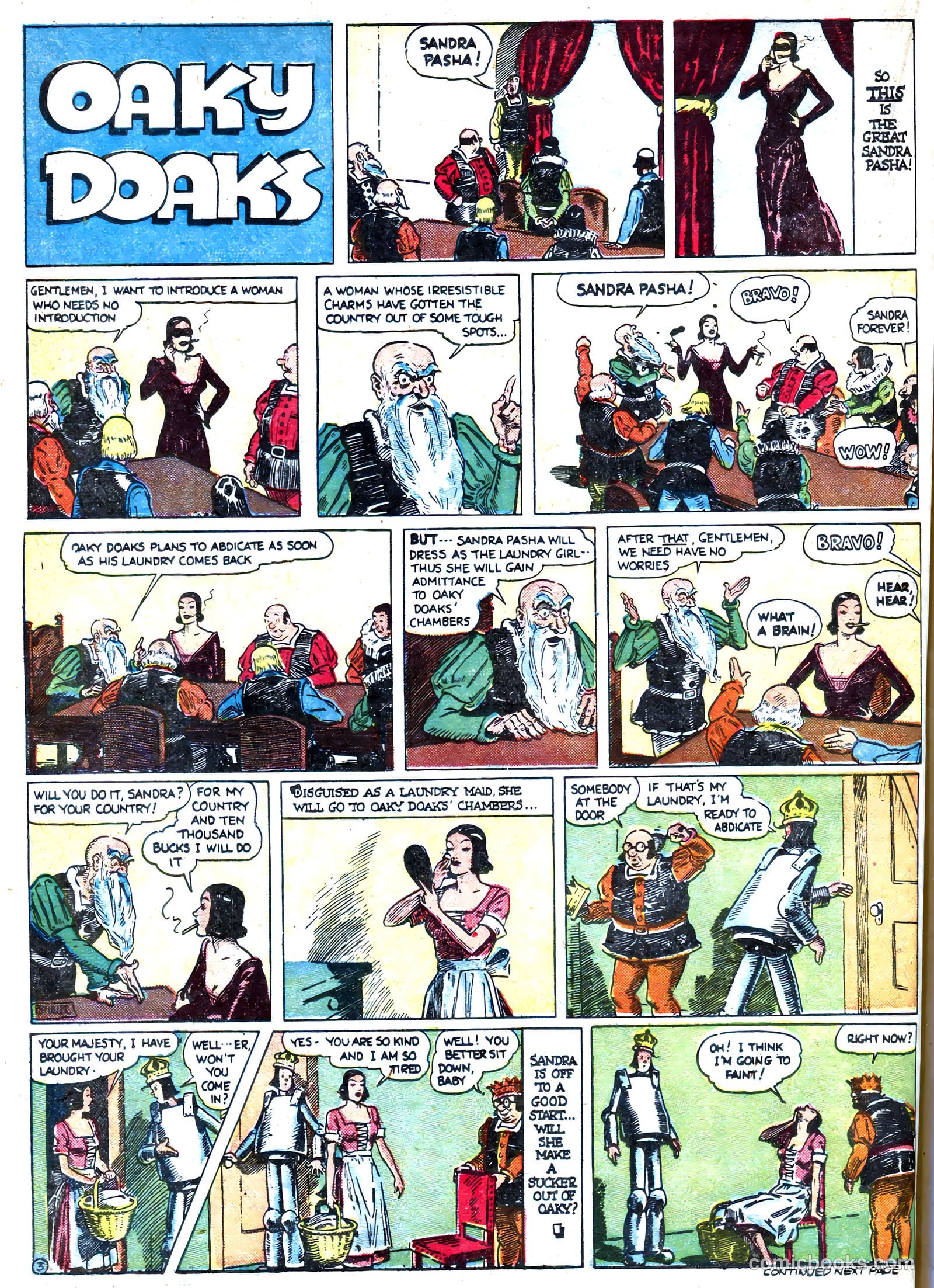 Famous Funnies #66 (1940) — page 36 of 64
