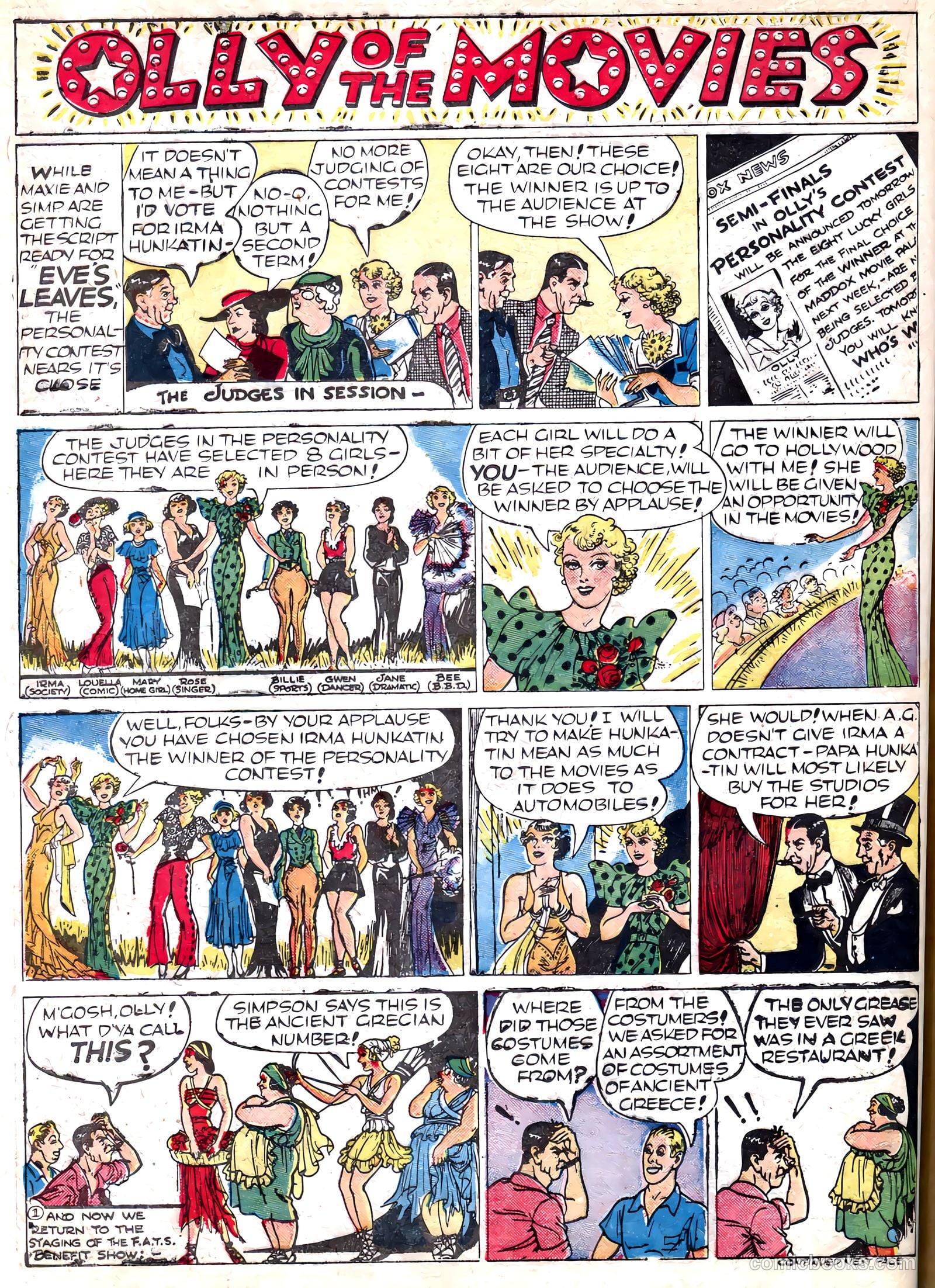 Famous Funnies #66 (1940) — page 40 of 64