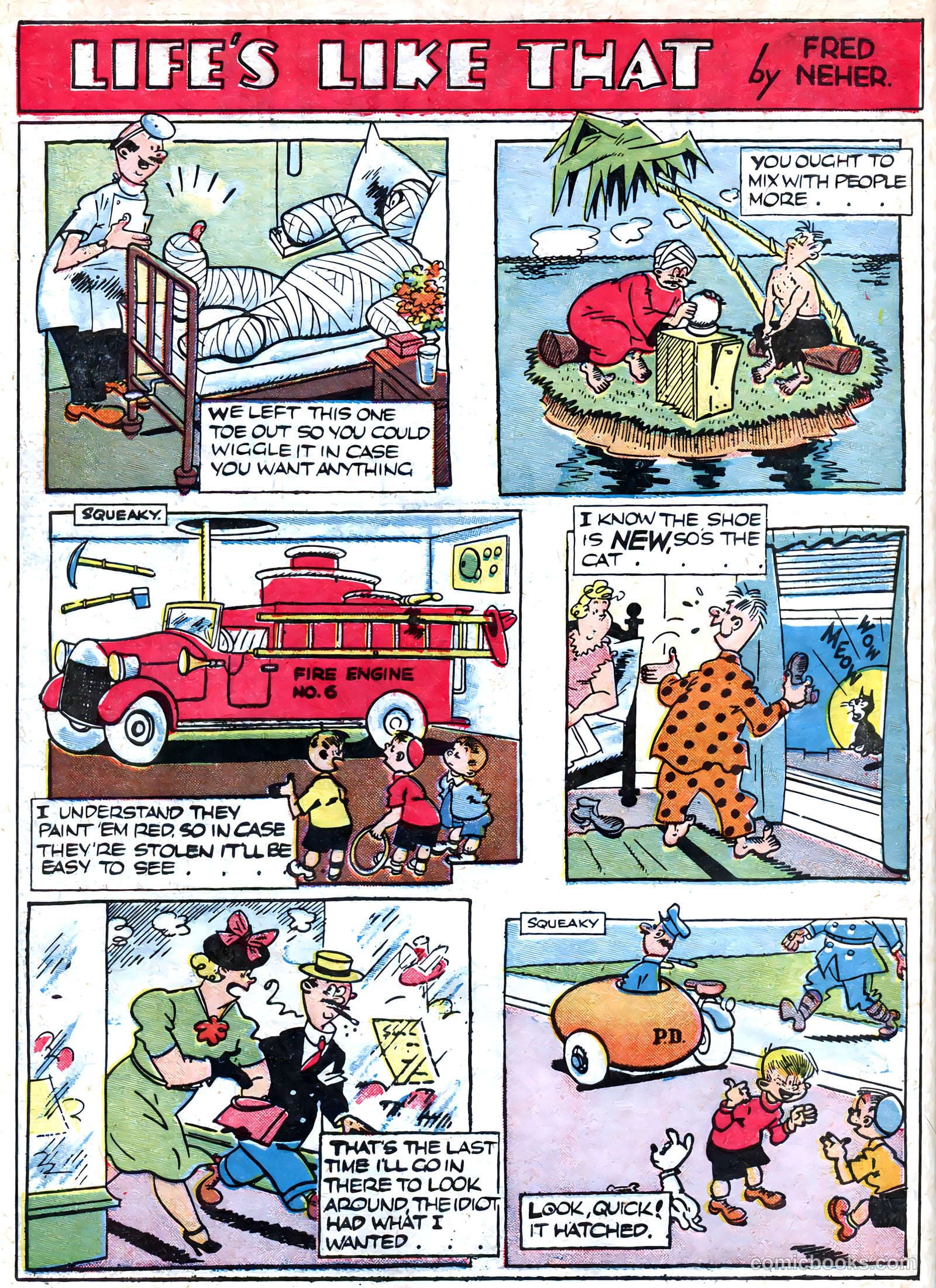 Famous Funnies #66 (1940) — page 54 of 64