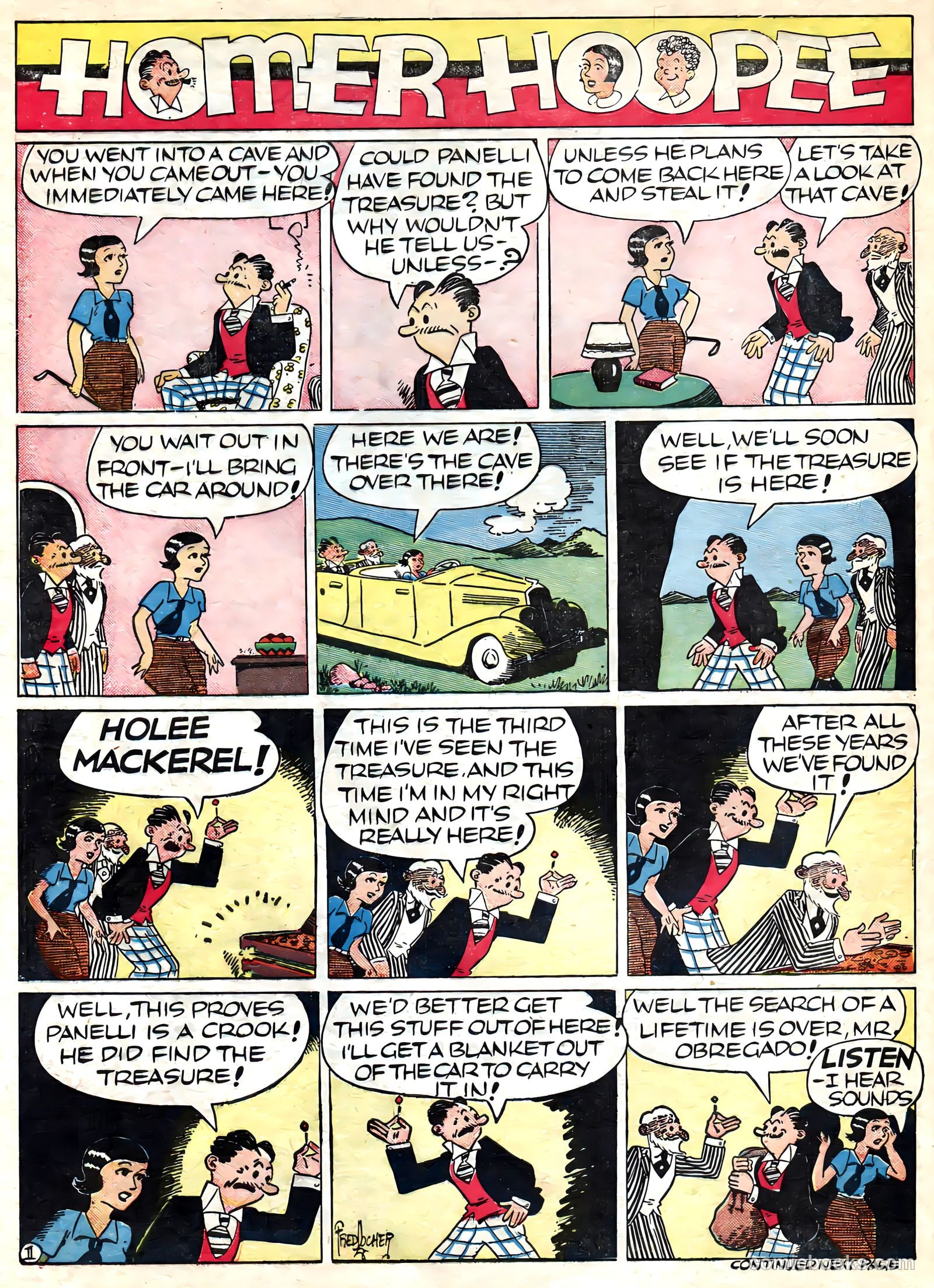 Famous Funnies #66 (1940) — page 58 of 64