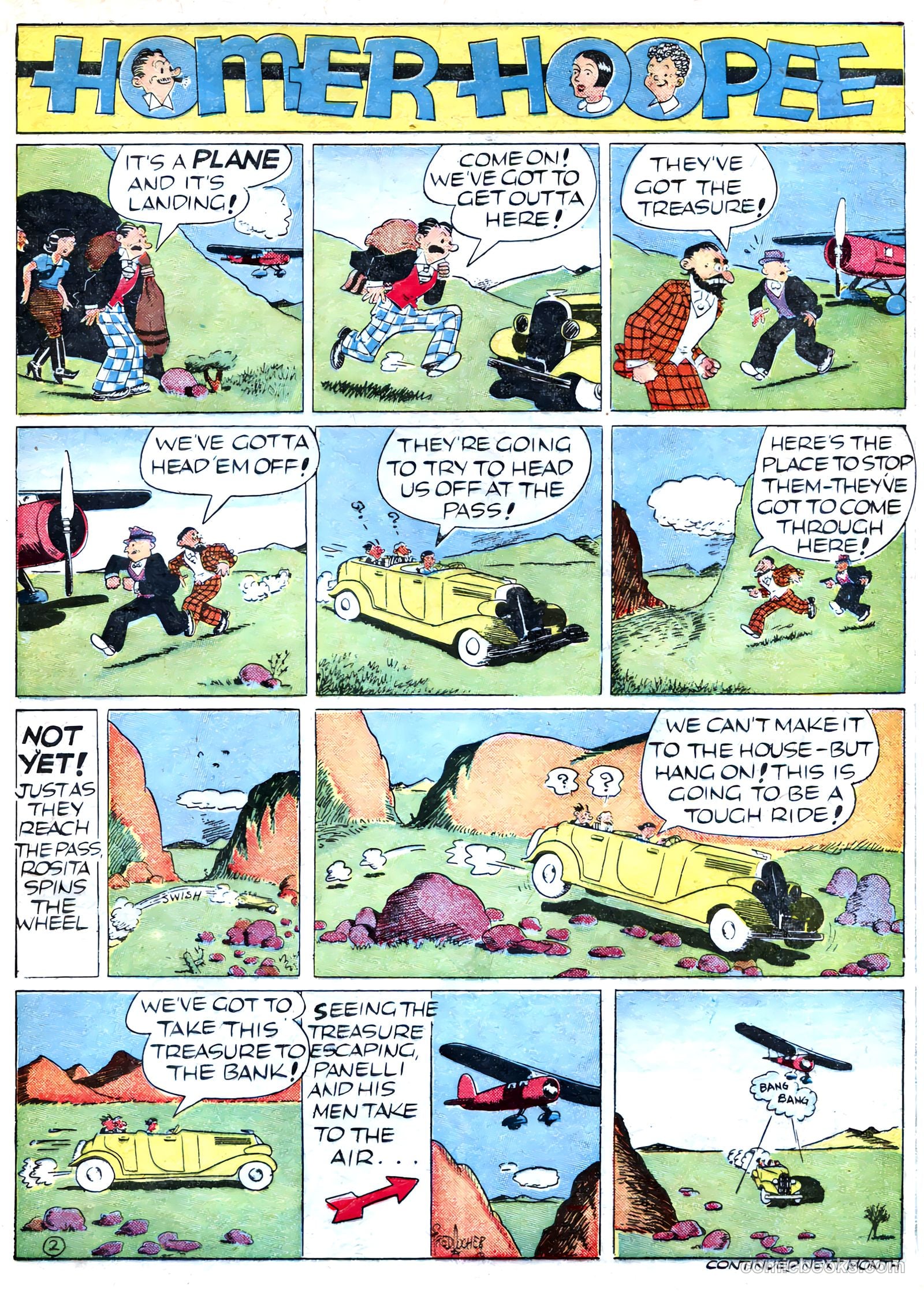 Famous Funnies #66 (1940) — page 59 of 64