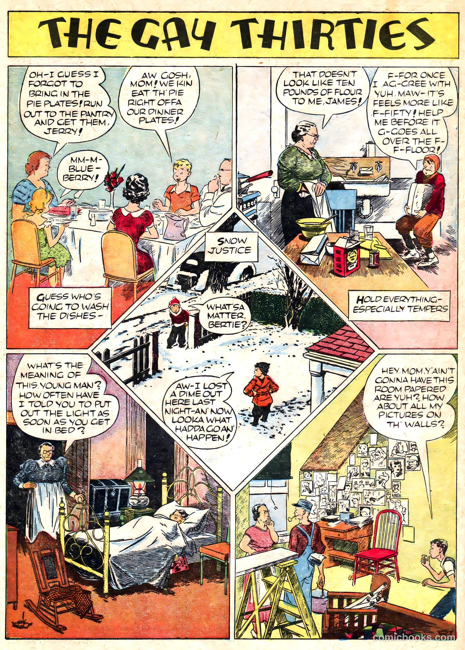 Famous Funnies #66 (1940) — page 60 of 64