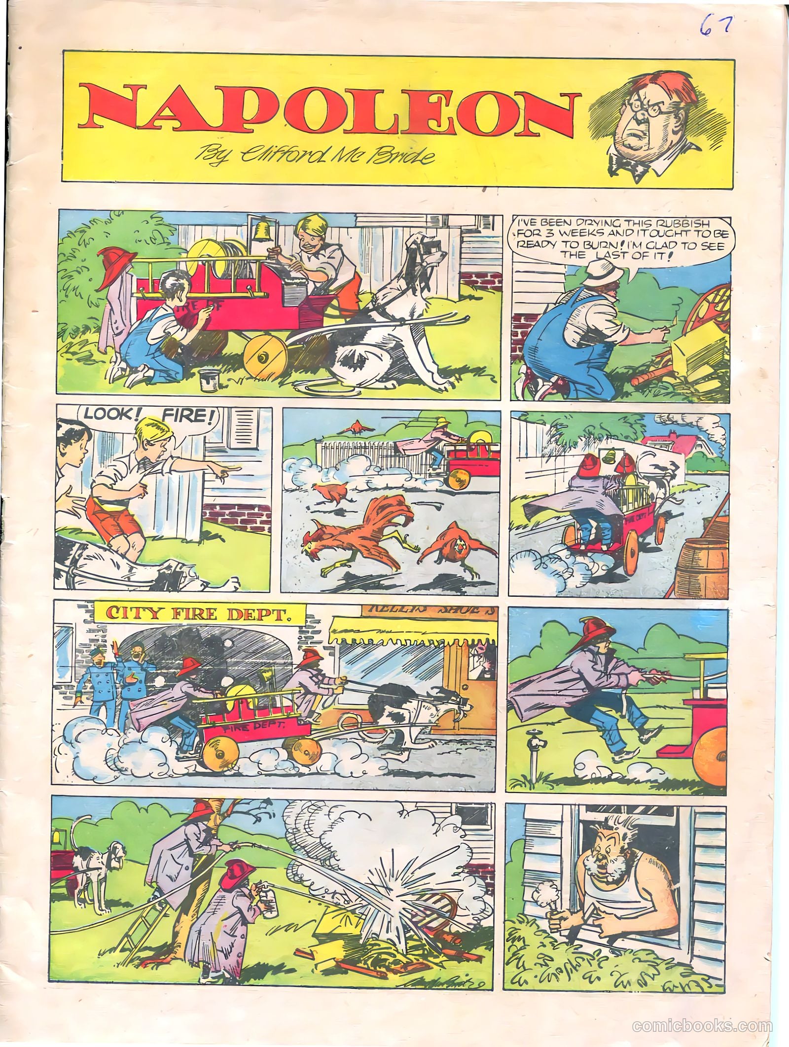 Famous Funnies #67 (1940) — page 3 of 63