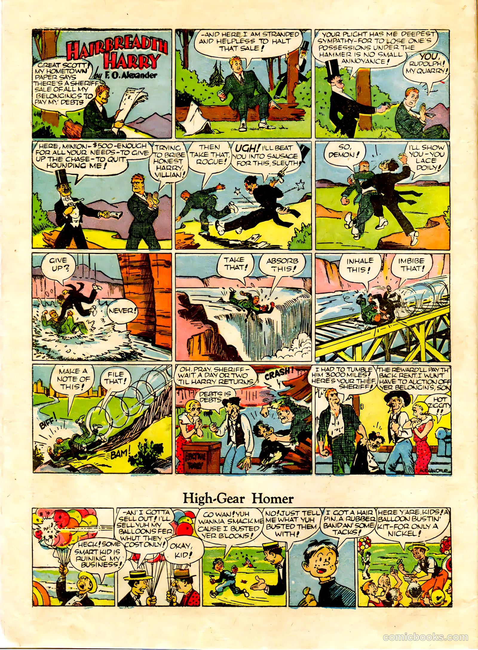 Famous Funnies #67 (1940) — page 16 of 63