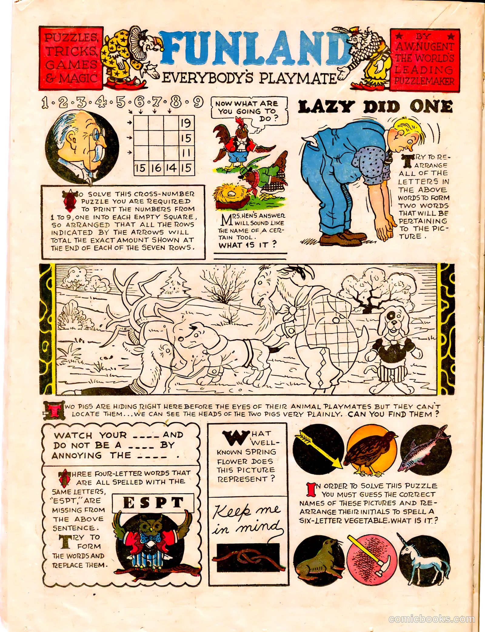 Famous Funnies #67 (1940) — page 28 of 63