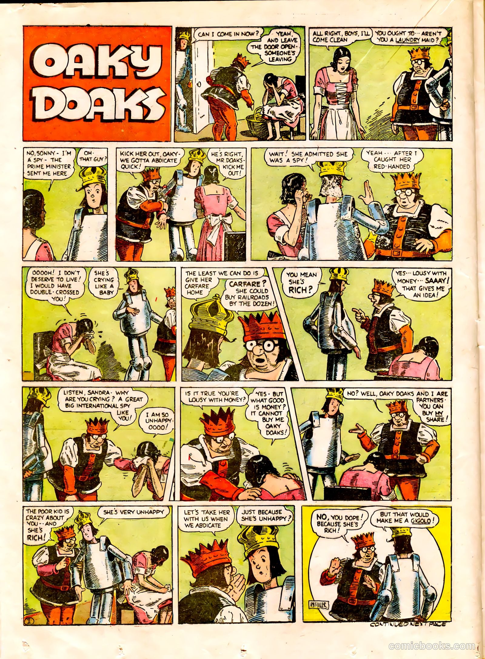 Famous Funnies #67 (1940) — page 33 of 63