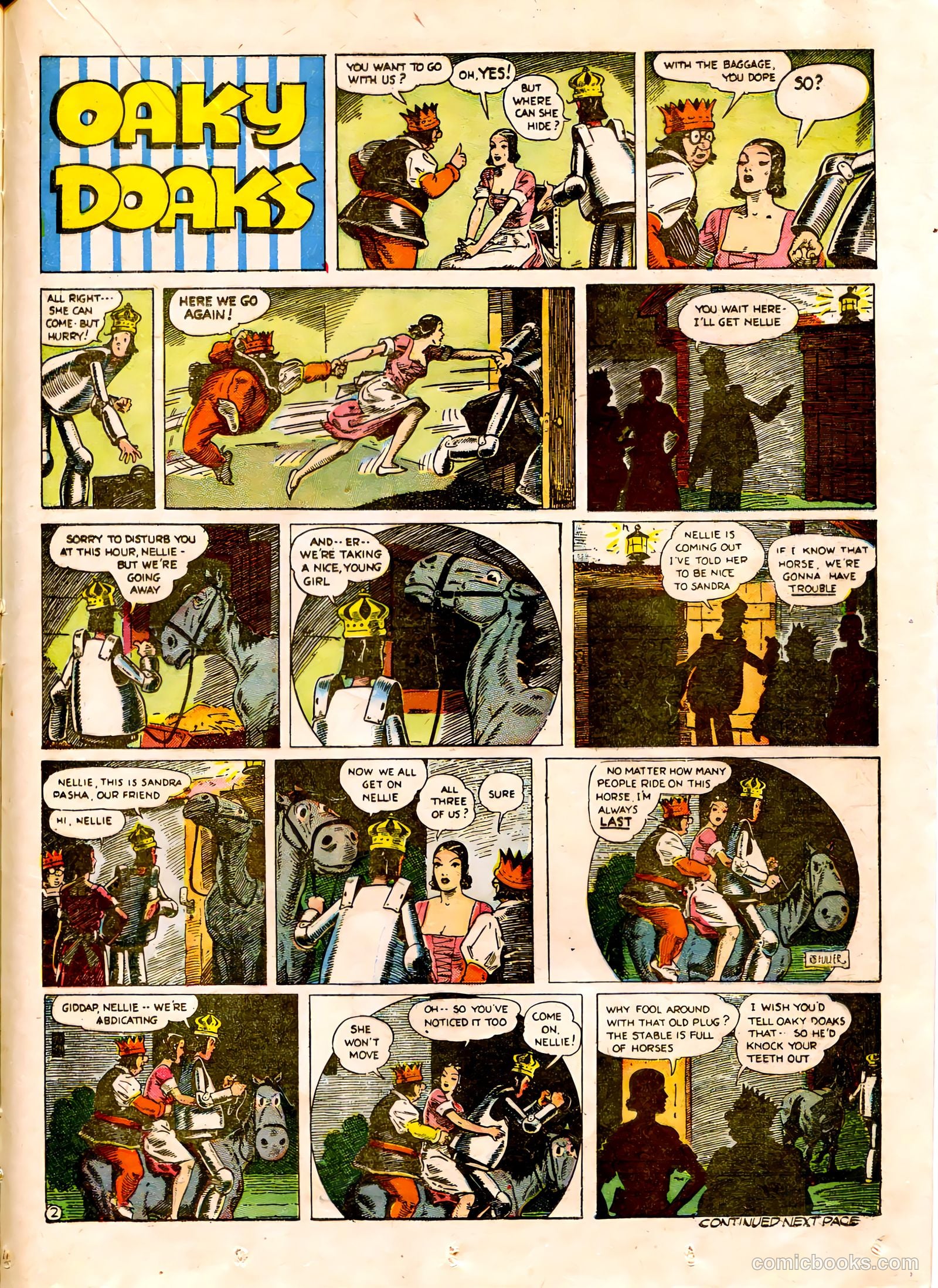 Famous Funnies #67 (1940) — page 34 of 63