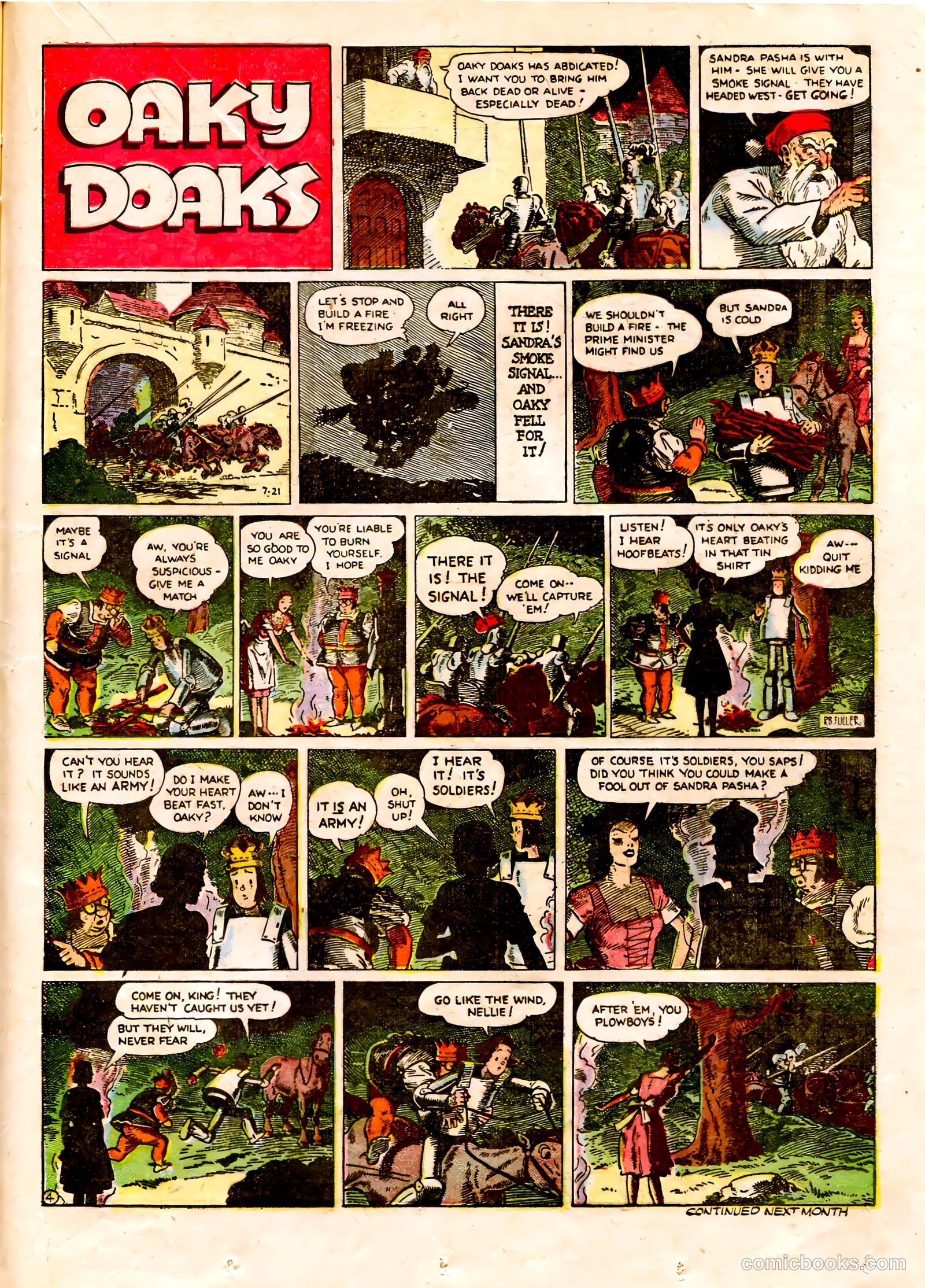 Famous Funnies #67 (1940) — page 36 of 63