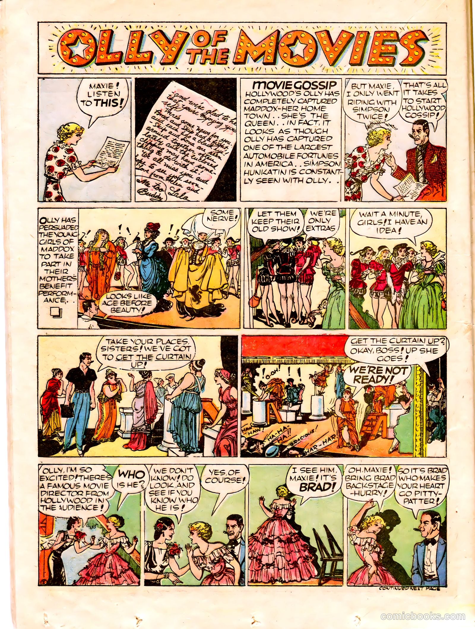 Famous Funnies #67 (1940) — page 39 of 63