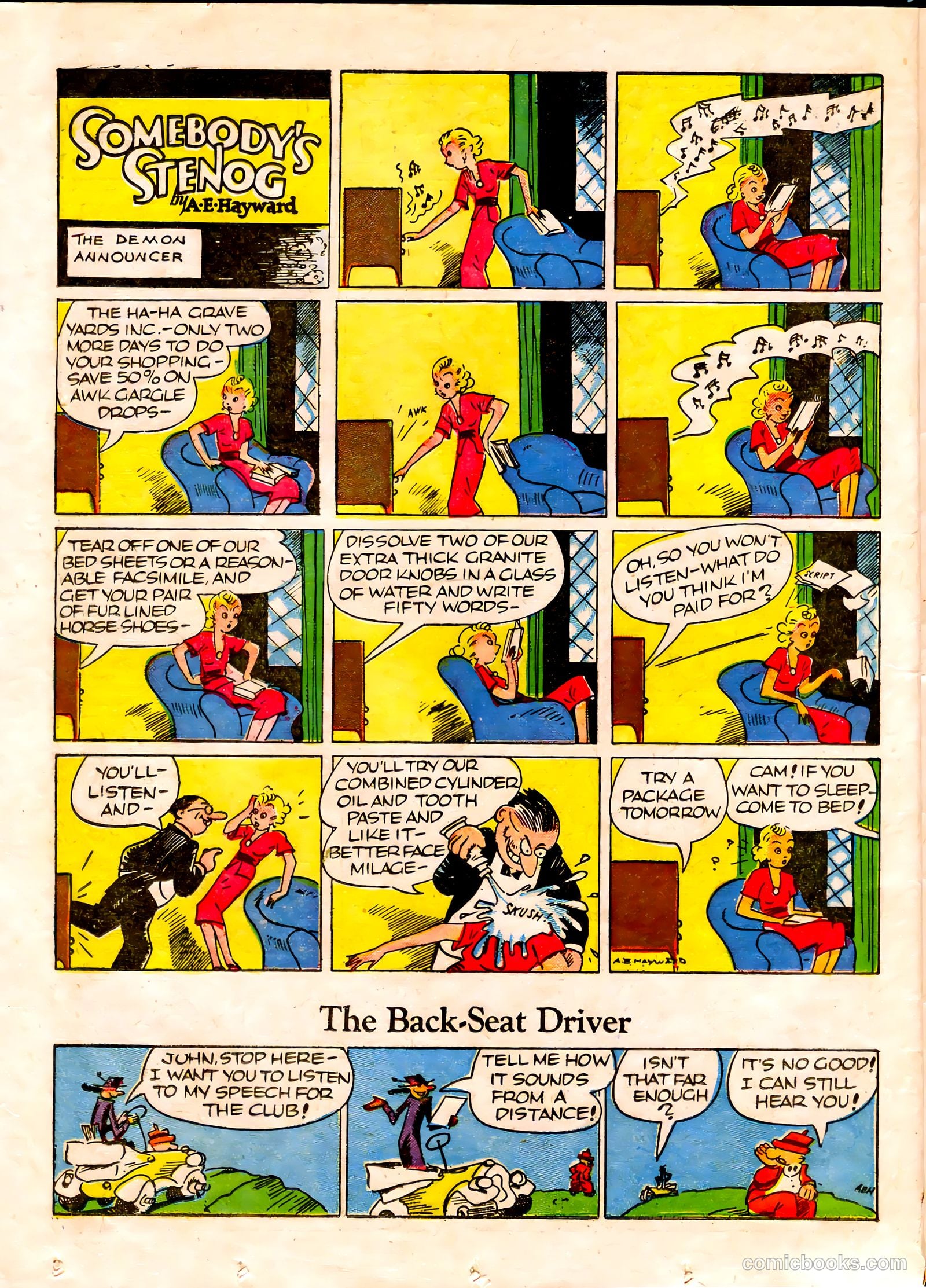 Famous Funnies #67 (1940) — page 43 of 63