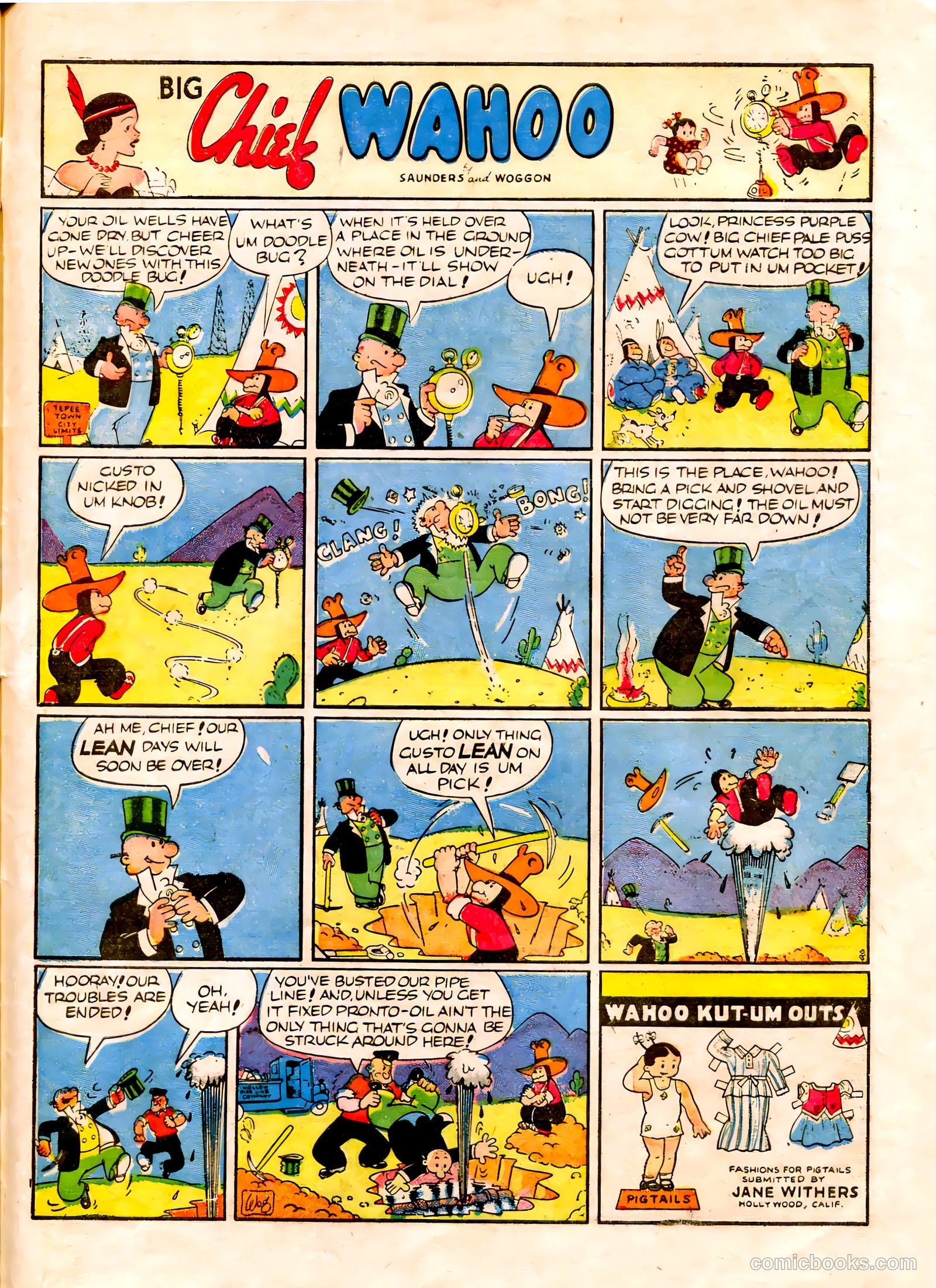 Famous Funnies #67 (1940) — page 48 of 63