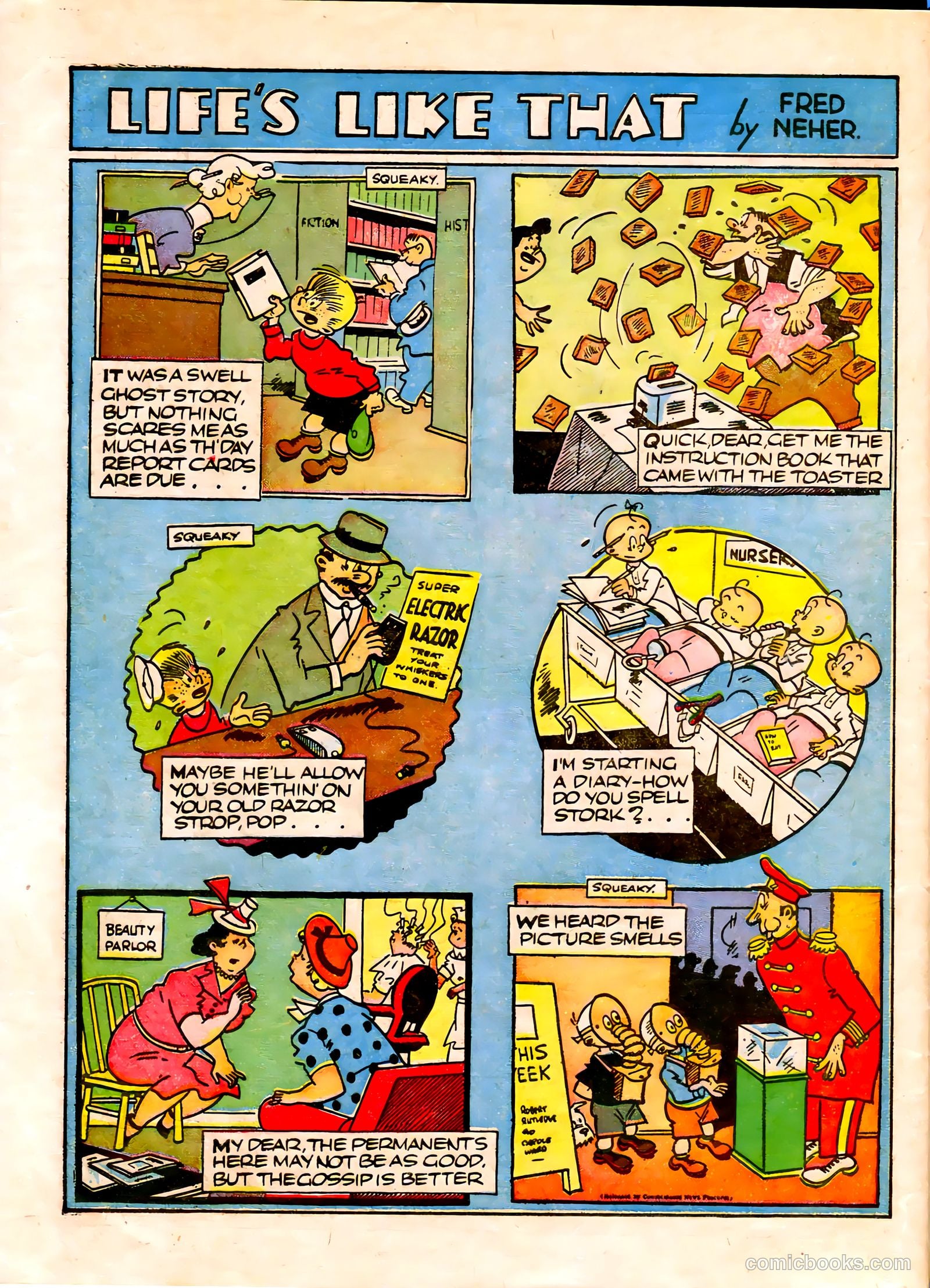 Famous Funnies #67 (1940) — page 53 of 63