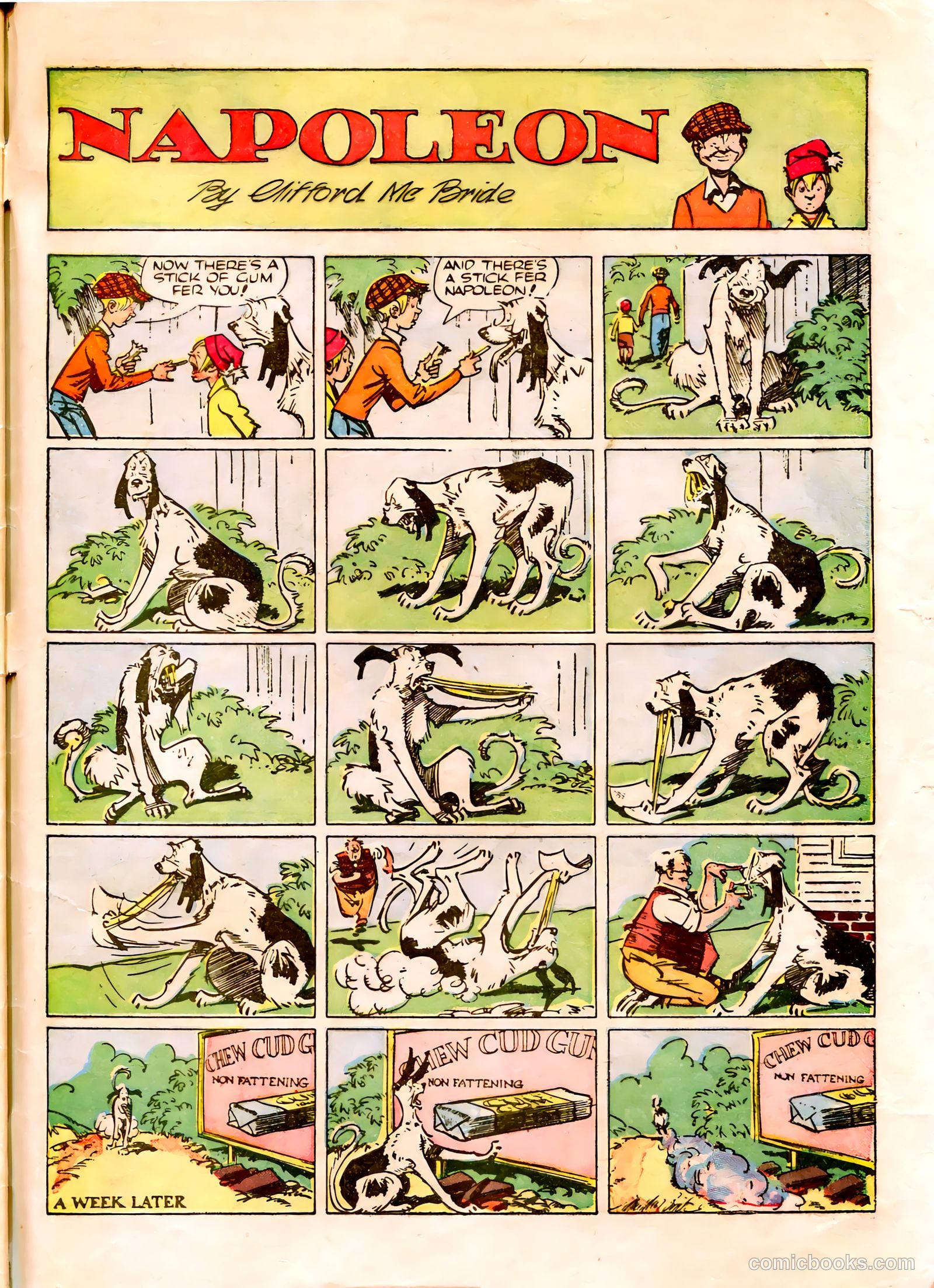Famous Funnies #67 (1940) — page 60 of 63