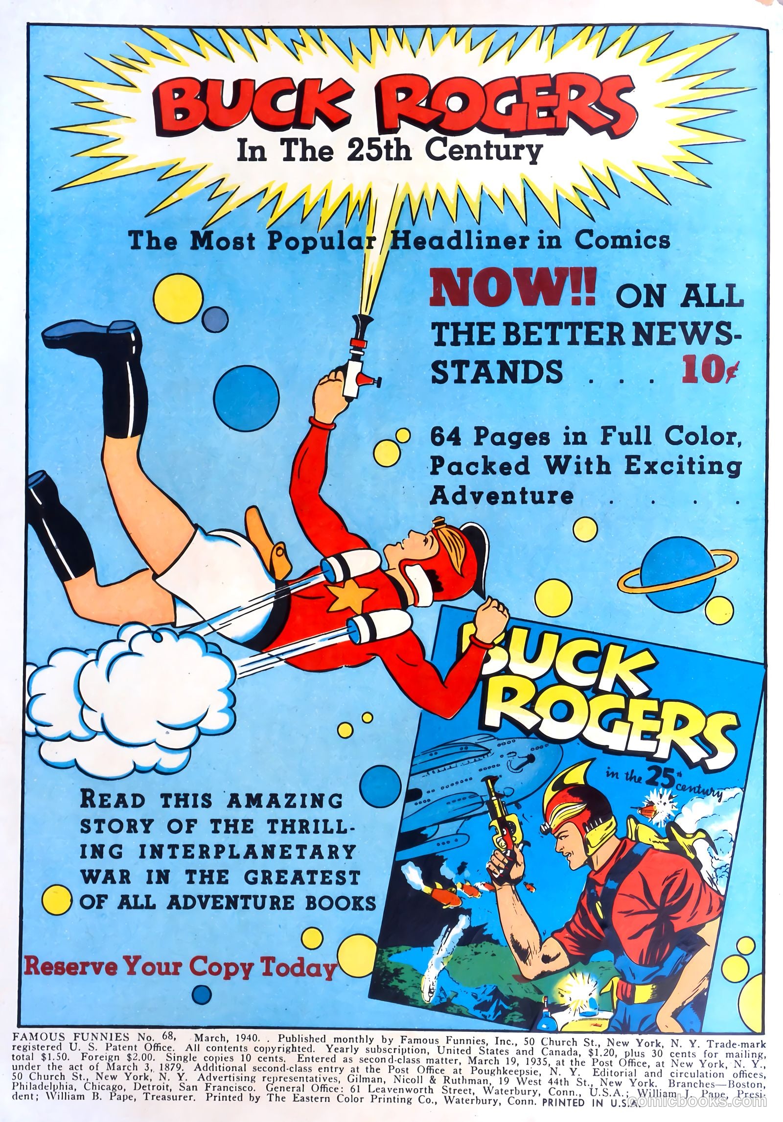 Famous Funnies #68 (1940) — page 2 of 62