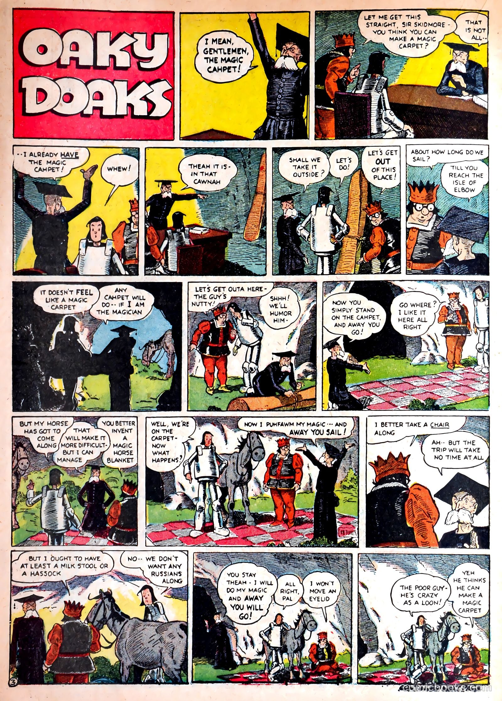 Famous Funnies #68 (1940) — page 35 of 62
