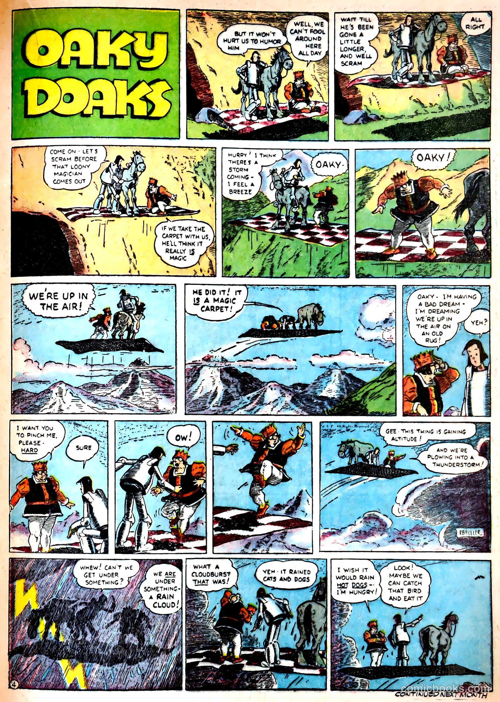 Famous Funnies #68 (1940) — page 36 of 62