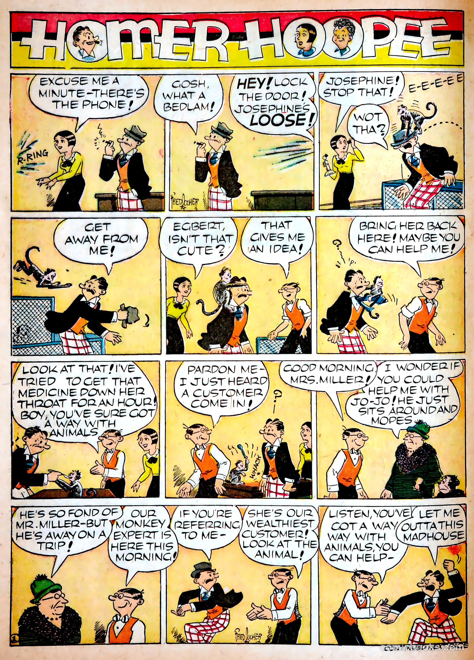 Famous Funnies #68 (1940) — page 56 of 62