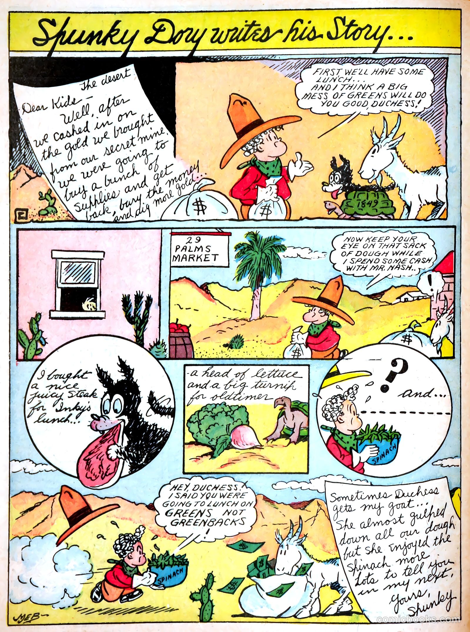 Famous Funnies #68 (1940) — page 58 of 62