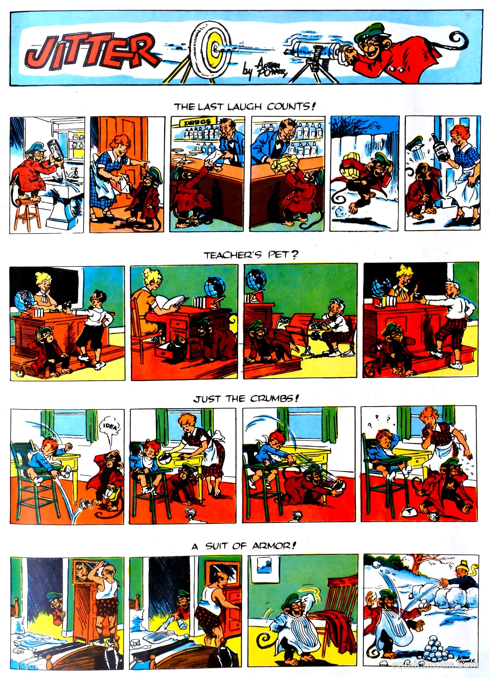 Famous Funnies #68 (1940) — page 61 of 62