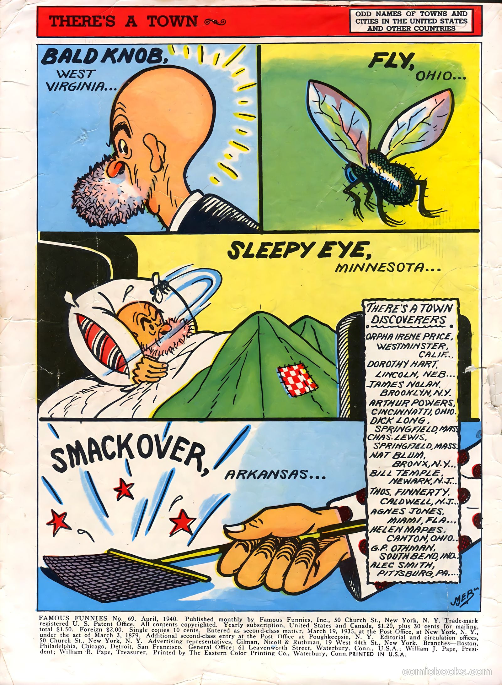 Famous Funnies #69 (1940) — page 2 of 64