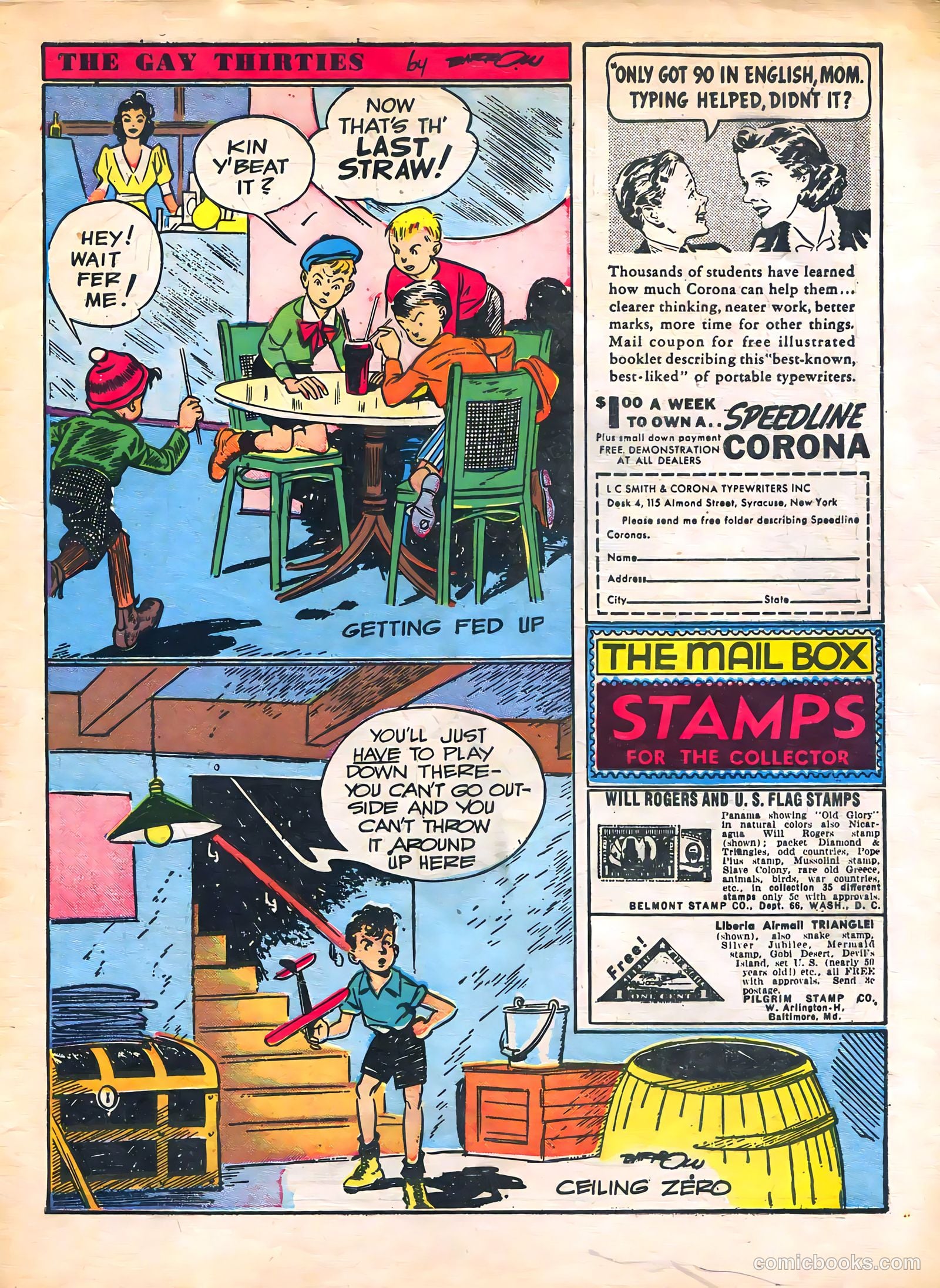 Famous Funnies #69 (1940) — page 3 of 64