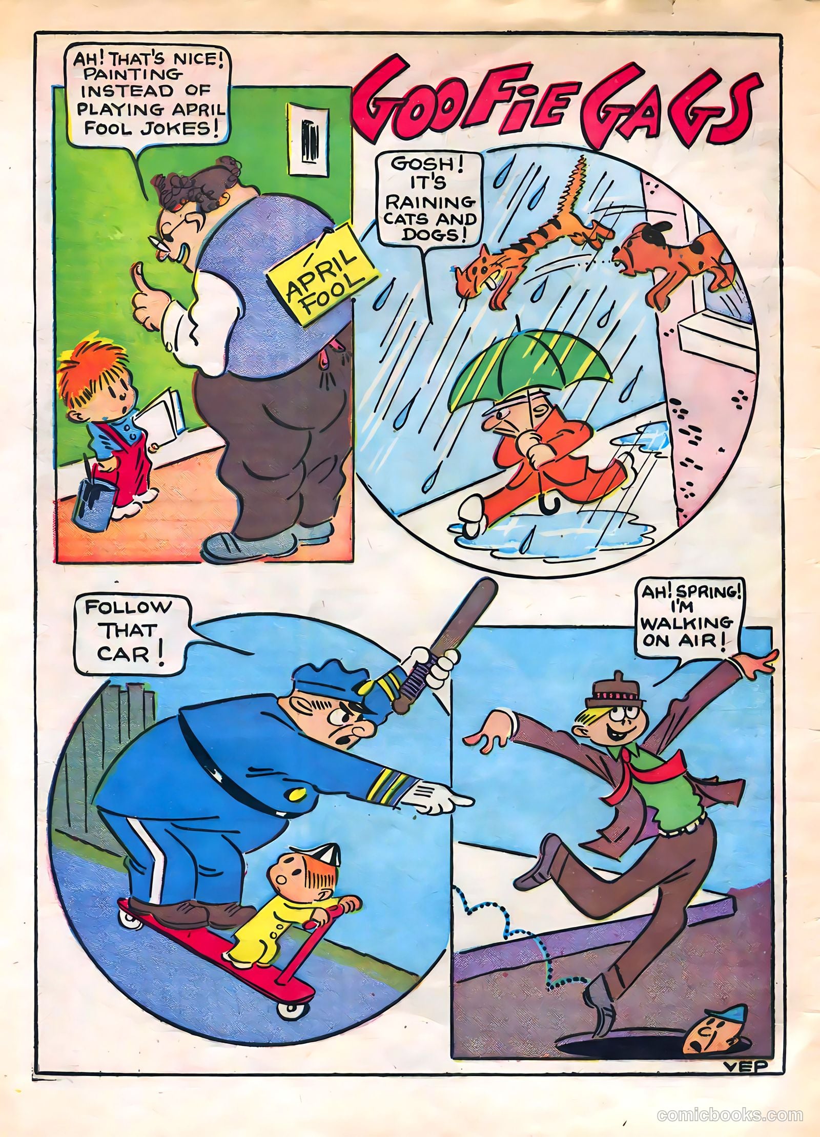 Famous Funnies #69 (1940) — page 4 of 64