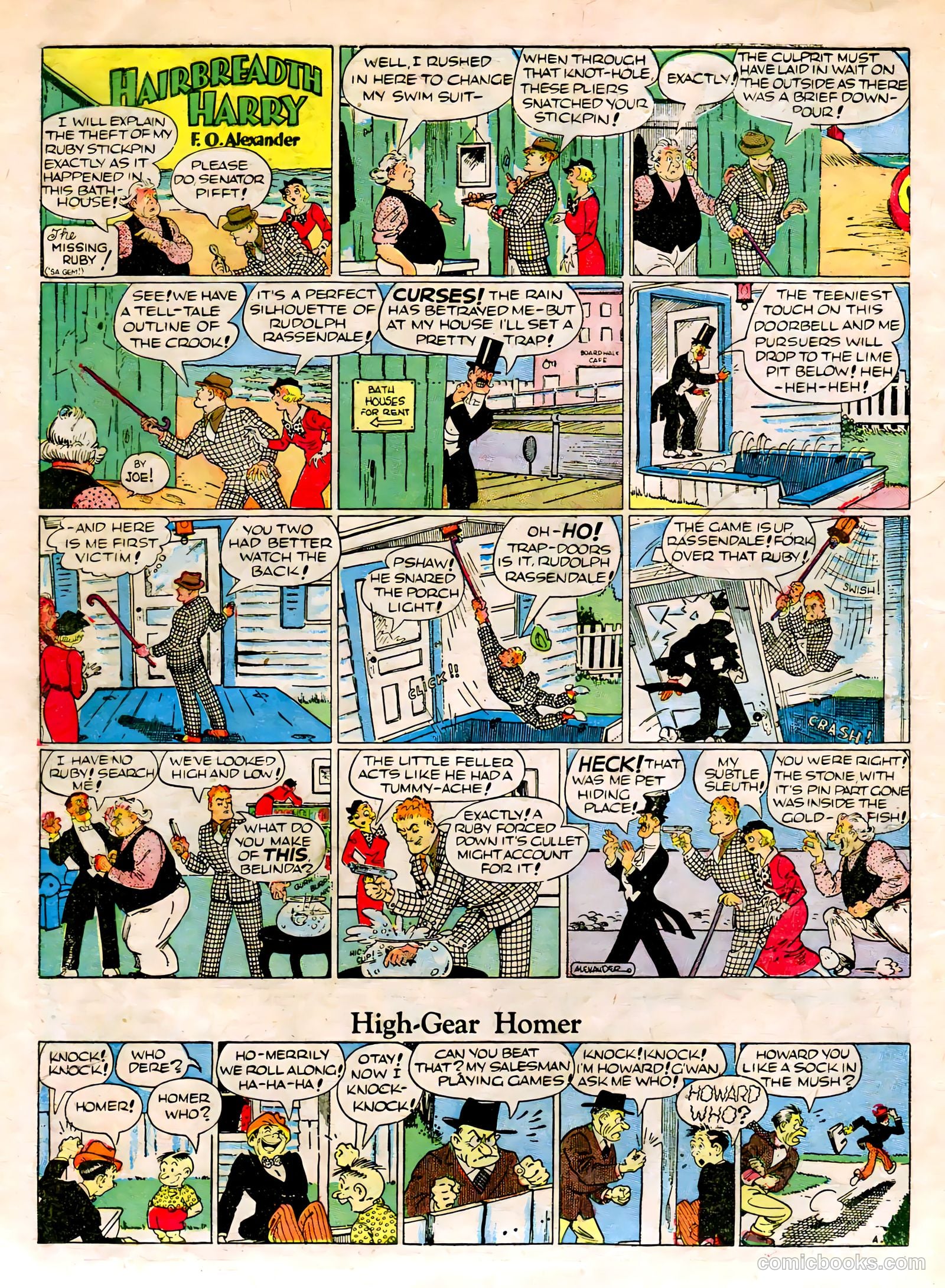 Famous Funnies #69 (1940) — page 16 of 64