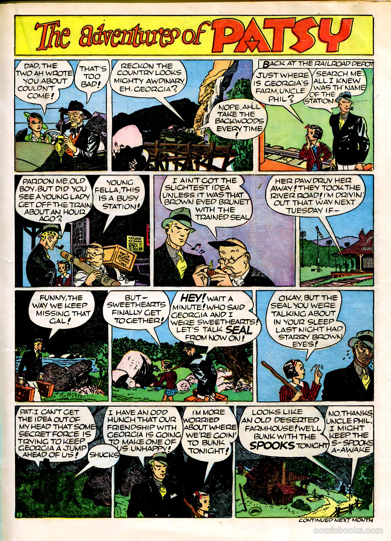 Famous Funnies #69 (1940) — page 27 of 64