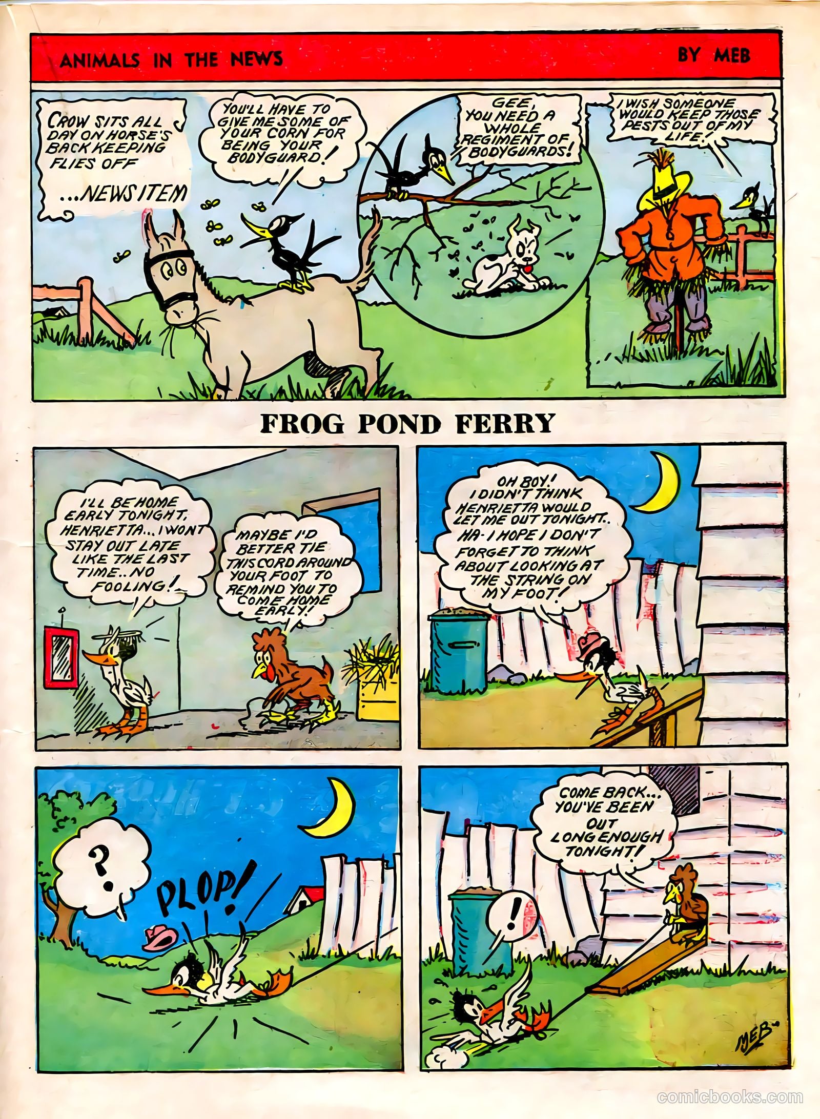 Famous Funnies #69 (1940) — page 33 of 64