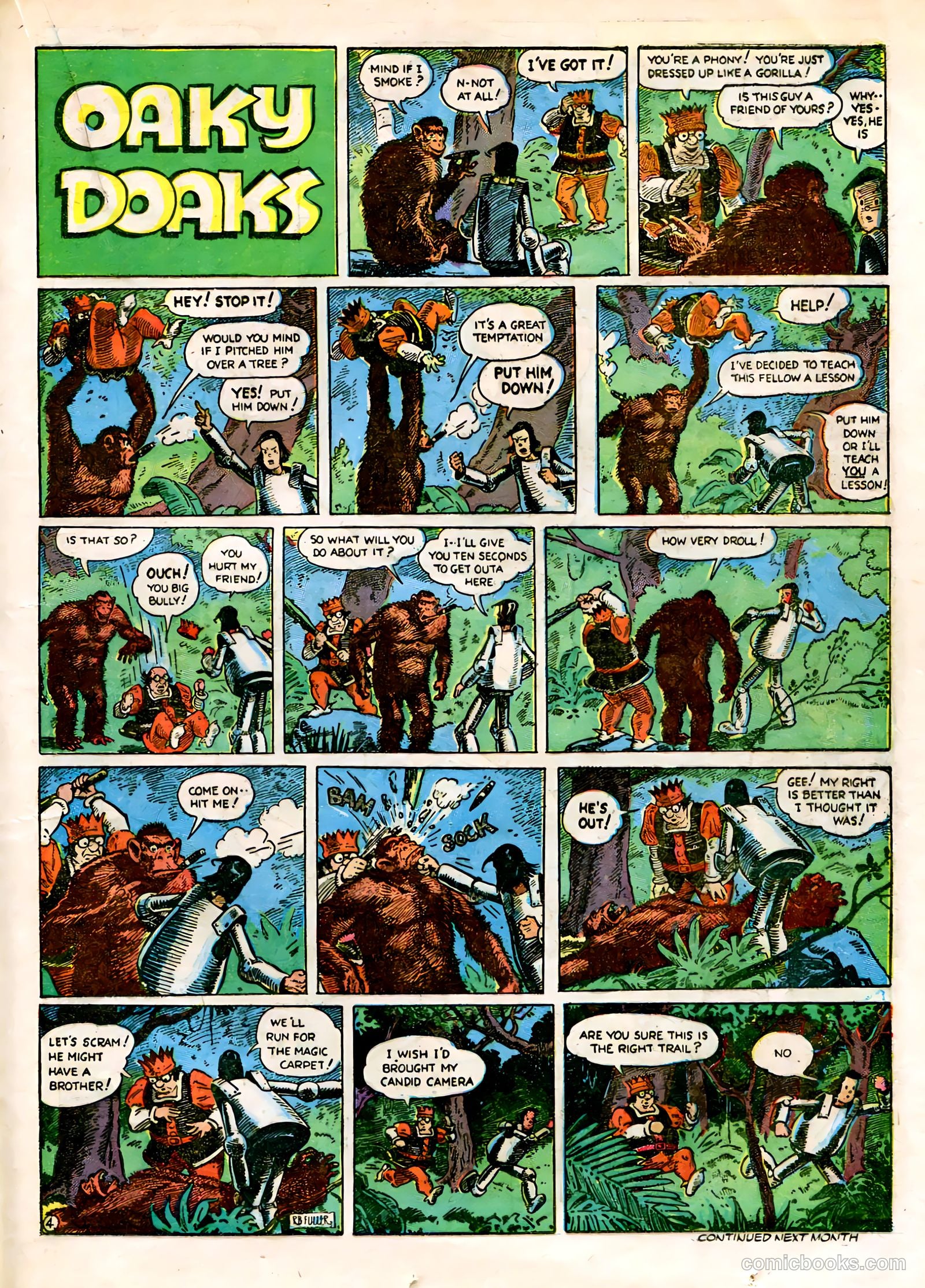 Famous Funnies #69 (1940) — page 37 of 64
