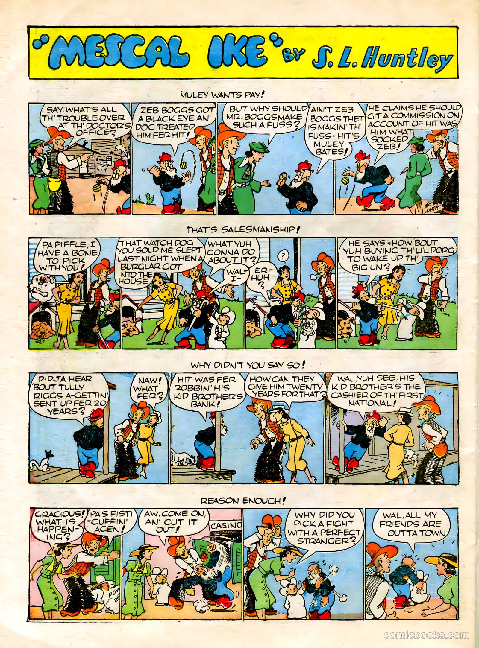Famous Funnies #69 (1940) — page 52 of 64