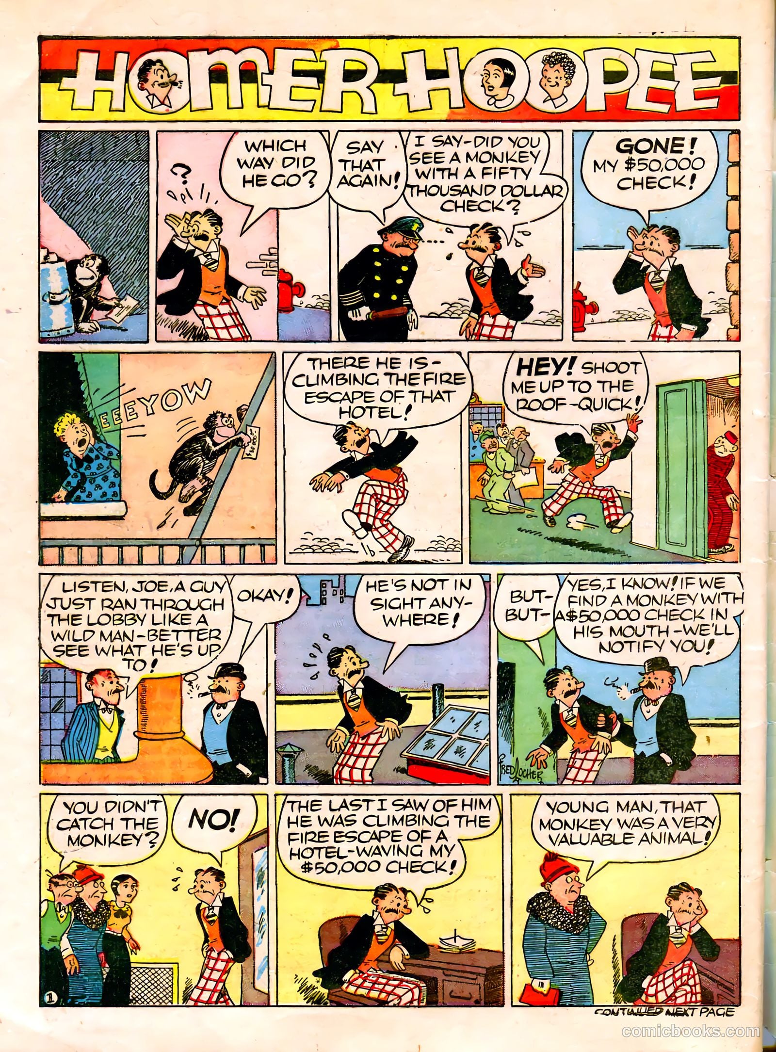 Famous Funnies #69 (1940) — page 58 of 64